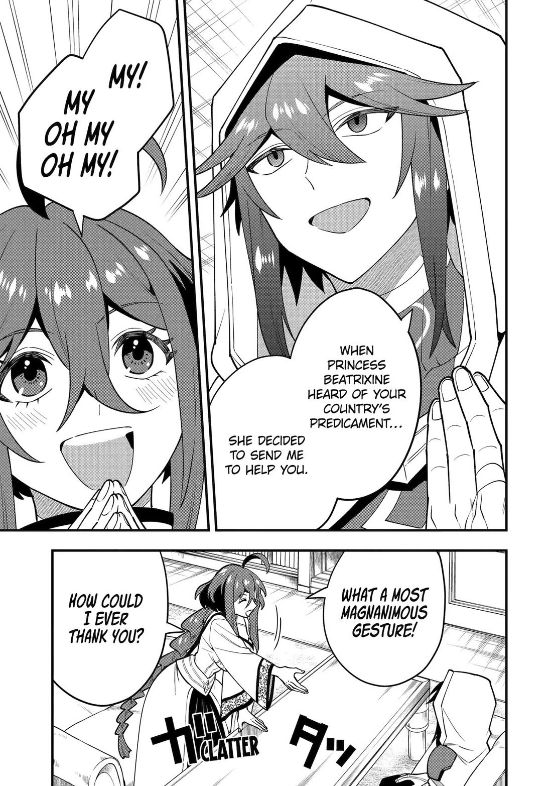 Kouryakuhon o Kushi Suru Saikyou no Mahoutsukai ~< meirei sa sero > to wa Iwa Senai Oreryuu Mao Tobatsu Saizen Ruuto ~ Chapter 62 page 5 - Chapter 62