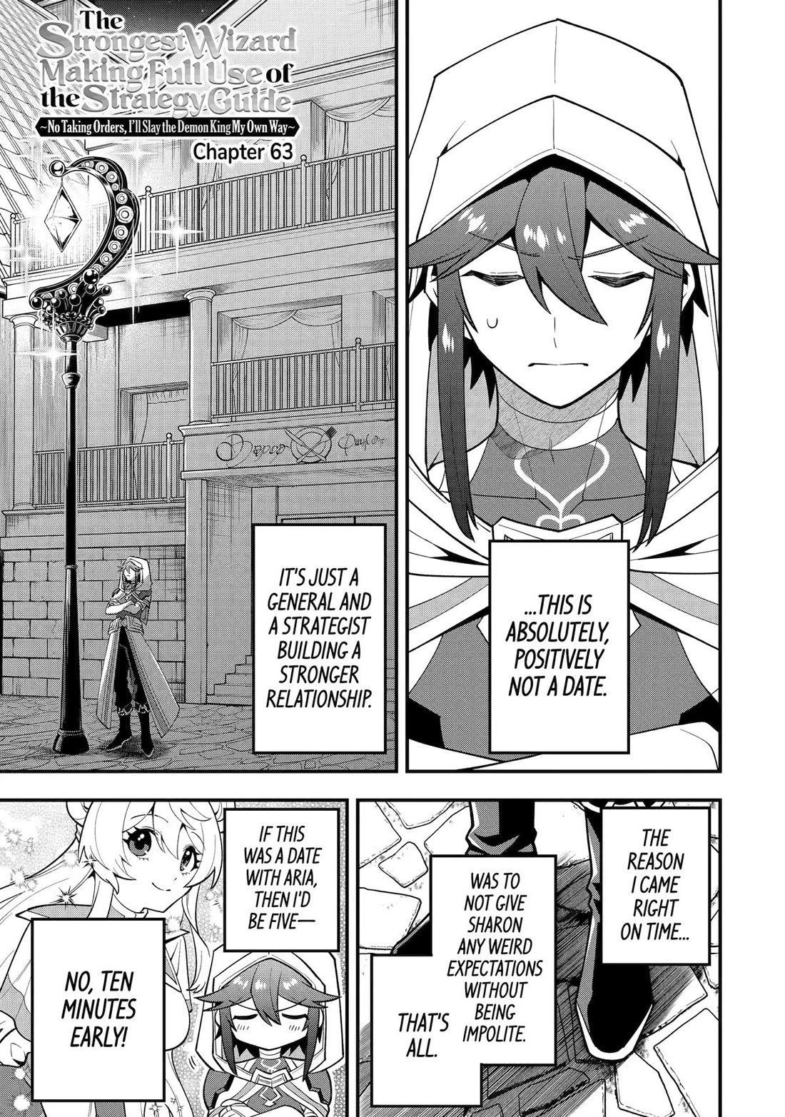 Kouryakuhon o Kushi Suru Saikyou no Mahoutsukai ~< meirei sa sero > to wa Iwa Senai Oreryuu Mao Tobatsu Saizen Ruuto ~ Chapter 63 page 1 - Chapter 63