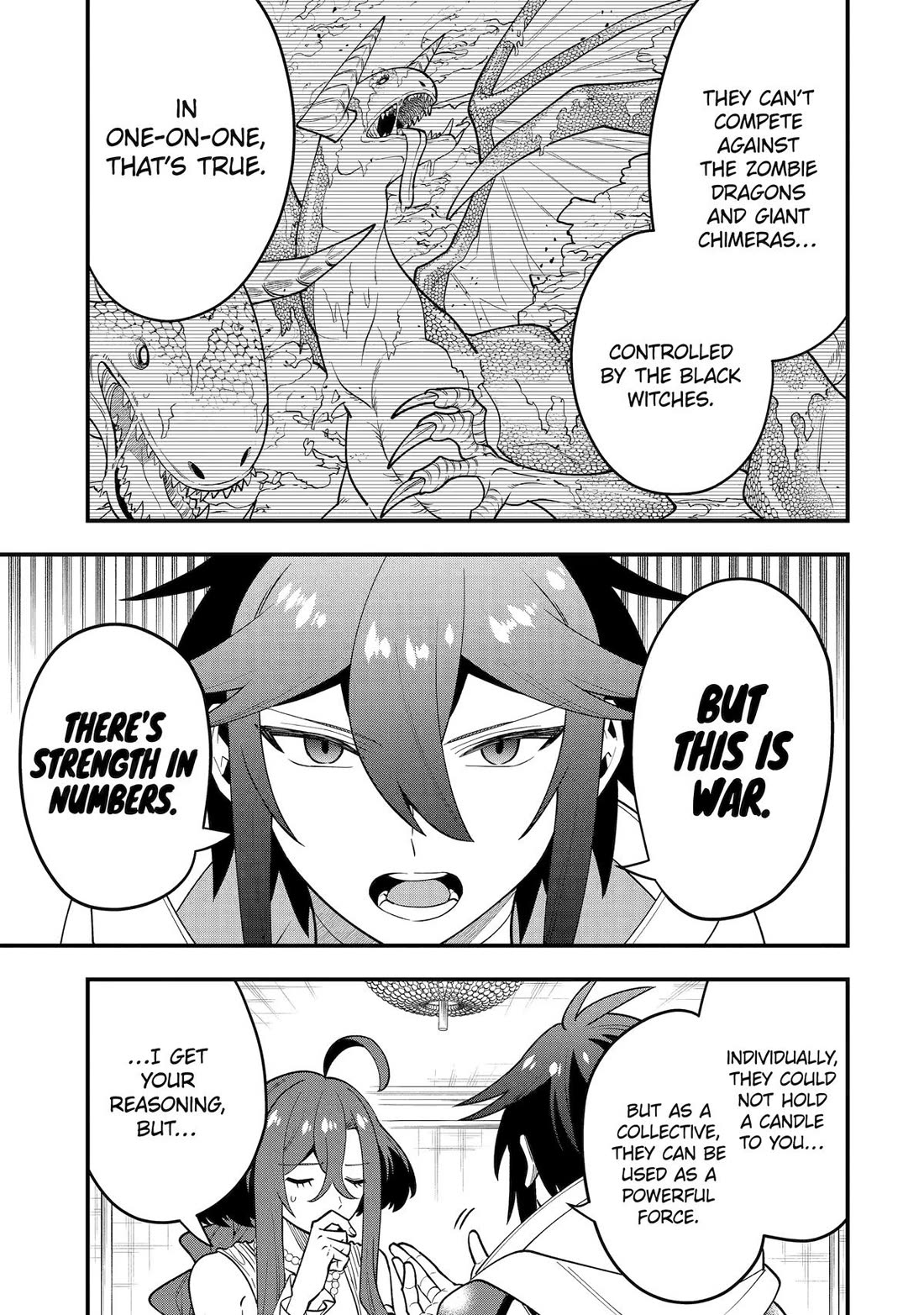 Kouryakuhon o Kushi Suru Saikyou no Mahoutsukai ~< meirei sa sero > to wa Iwa Senai Oreryuu Mao Tobatsu Saizen Ruuto ~ Chapter 63 page 17 - Chapter 63