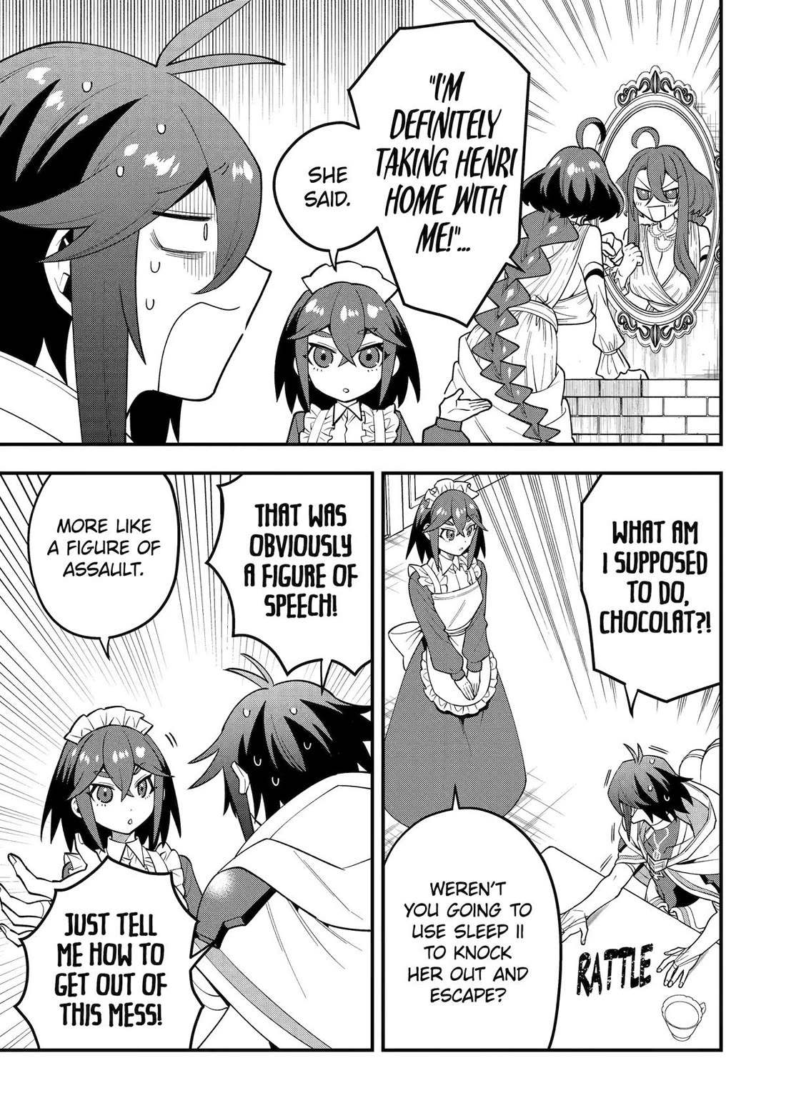 Kouryakuhon o Kushi Suru Saikyou no Mahoutsukai ~< meirei sa sero > to wa Iwa Senai Oreryuu Mao Tobatsu Saizen Ruuto ~ Chapter 63 page 23 - Chapter 63