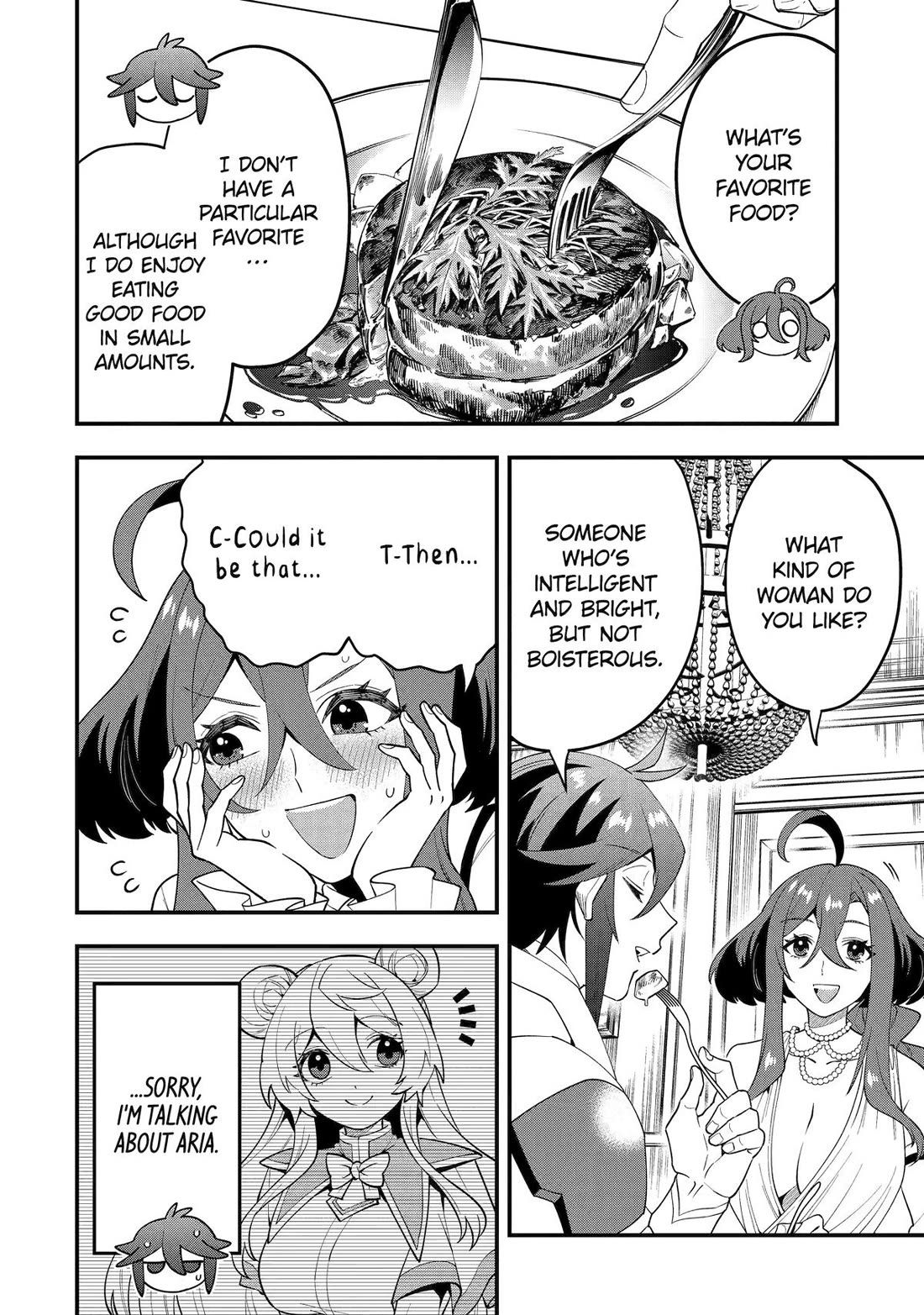 Kouryakuhon o Kushi Suru Saikyou no Mahoutsukai ~< meirei sa sero > to wa Iwa Senai Oreryuu Mao Tobatsu Saizen Ruuto ~ Chapter 63 page 8 - Chapter 63