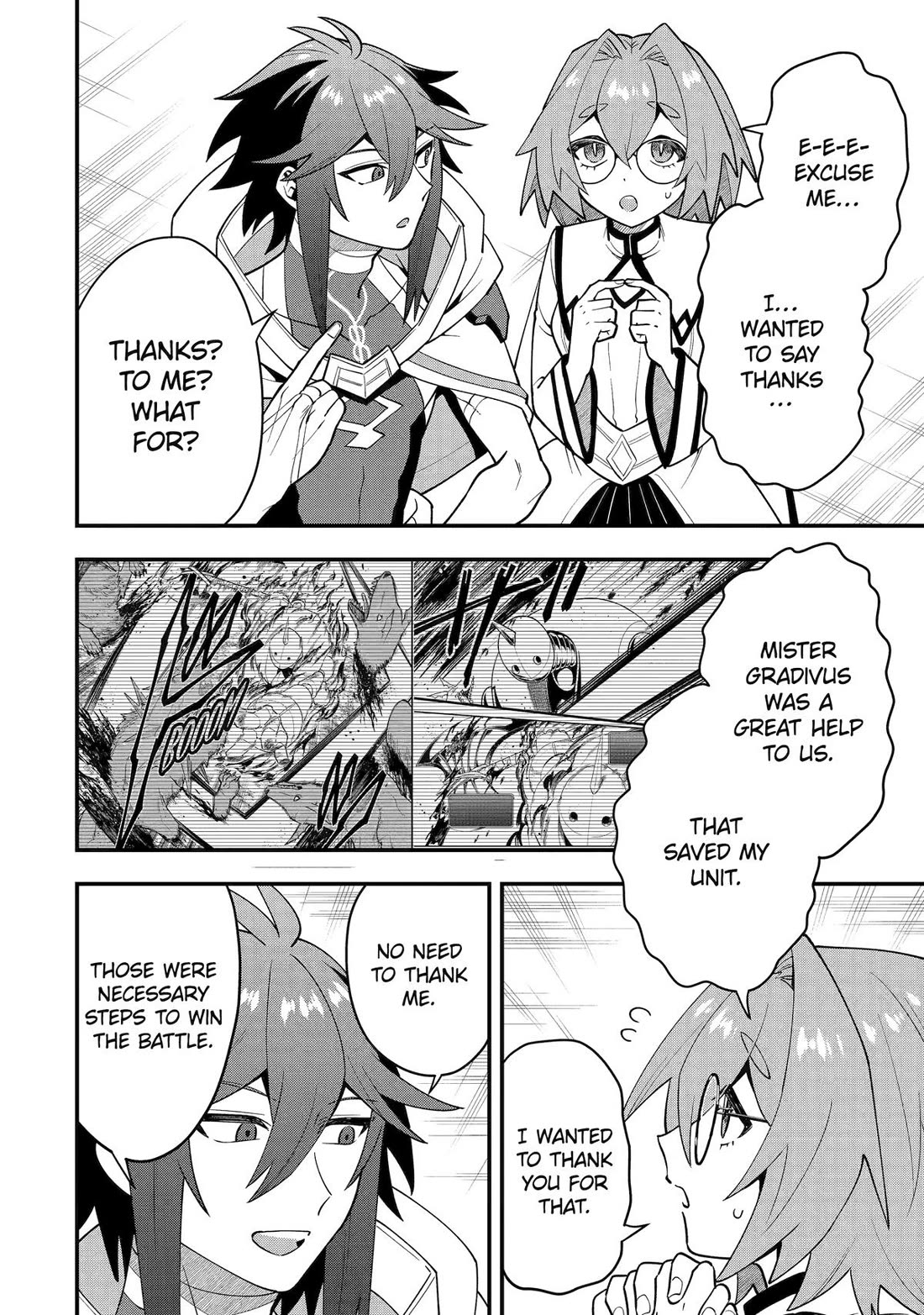 Kouryakuhon o Kushi Suru Saikyou no Mahoutsukai ~< meirei sa sero > to wa Iwa Senai Oreryuu Mao Tobatsu Saizen Ruuto ~ Chapter 64 page 27 - Chapter 64