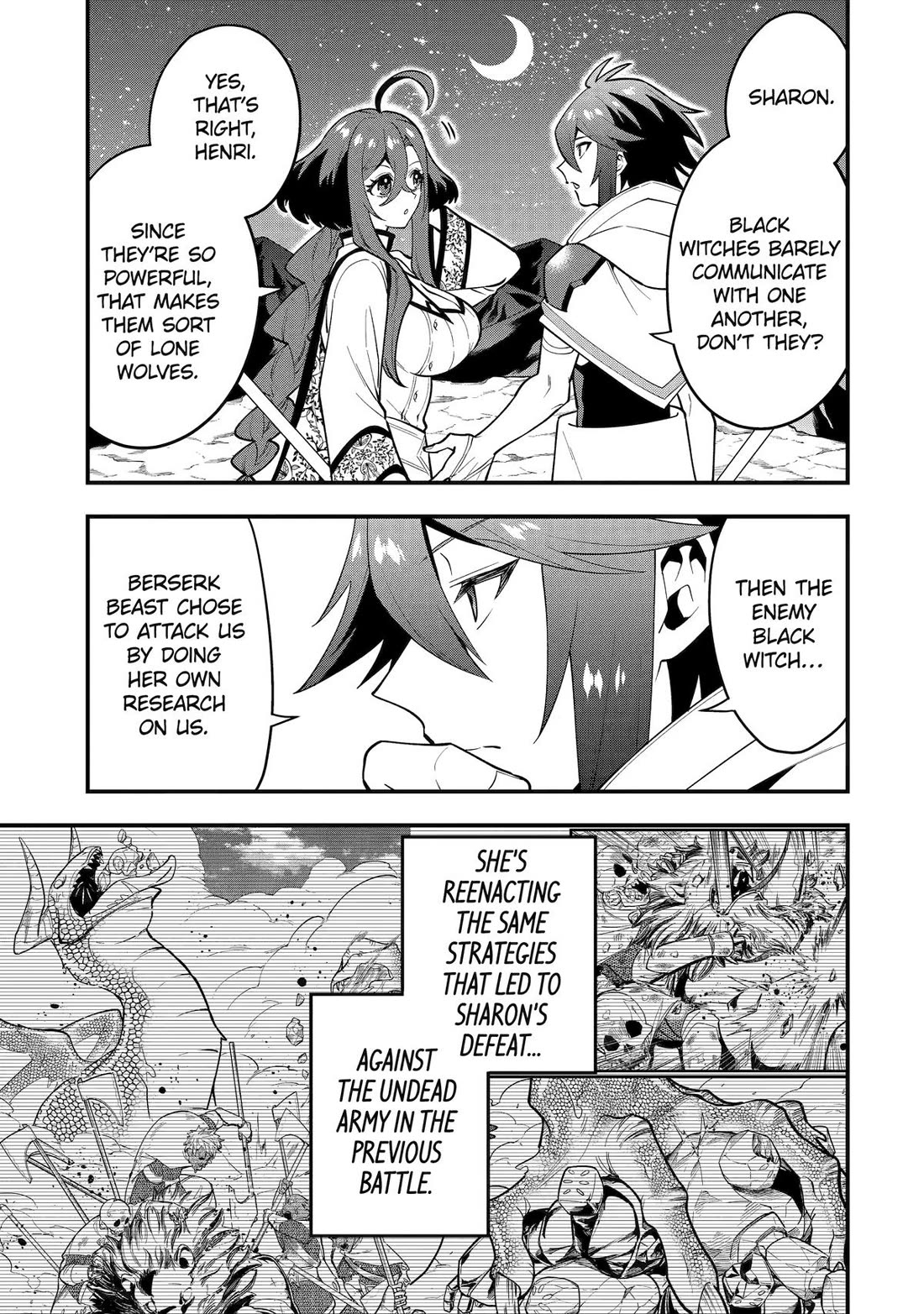 Kouryakuhon o Kushi Suru Saikyou no Mahoutsukai ~< meirei sa sero > to wa Iwa Senai Oreryuu Mao Tobatsu Saizen Ruuto ~ Chapter 64 page 3 - Chapter 64