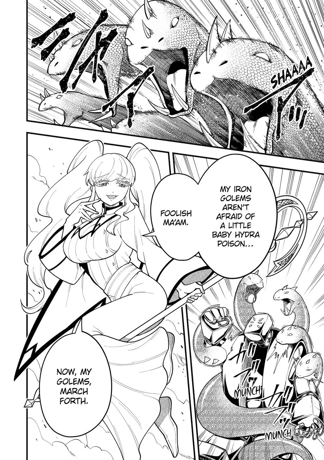 Kouryakuhon o Kushi Suru Saikyou no Mahoutsukai ~< meirei sa sero > to wa Iwa Senai Oreryuu Mao Tobatsu Saizen Ruuto ~ Chapter 64 page 4 - Chapter 64