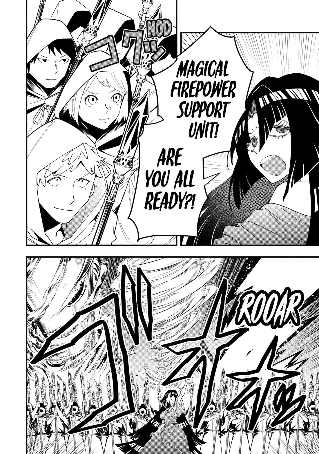 Kouryakuhon o Kushi Suru Saikyou no Mahoutsukai ~< meirei sa sero > to wa Iwa Senai Oreryuu Mao Tobatsu Saizen Ruuto ~ Chapter 65 page 16 - Chapter 65