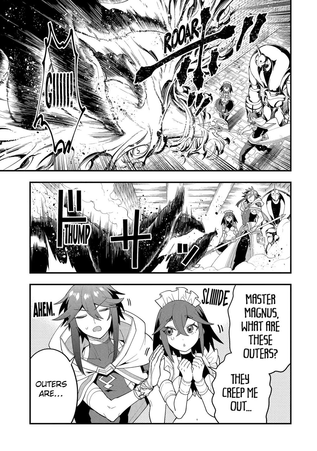 Kouryakuhon o Kushi Suru Saikyou no Mahoutsukai ~< meirei sa sero > to wa Iwa Senai Oreryuu Mao Tobatsu Saizen Ruuto ~ Chapter 65 page 23 - Chapter 65