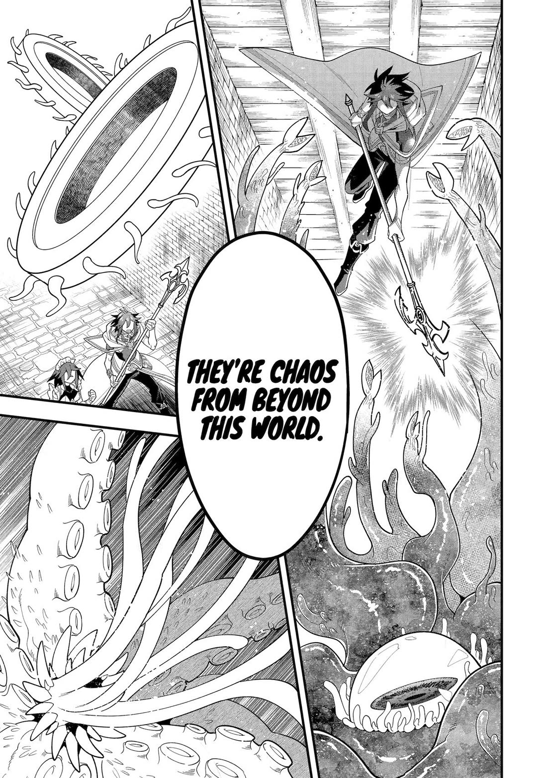 Kouryakuhon o Kushi Suru Saikyou no Mahoutsukai ~< meirei sa sero > to wa Iwa Senai Oreryuu Mao Tobatsu Saizen Ruuto ~ Chapter 65 page 25 - Chapter 65