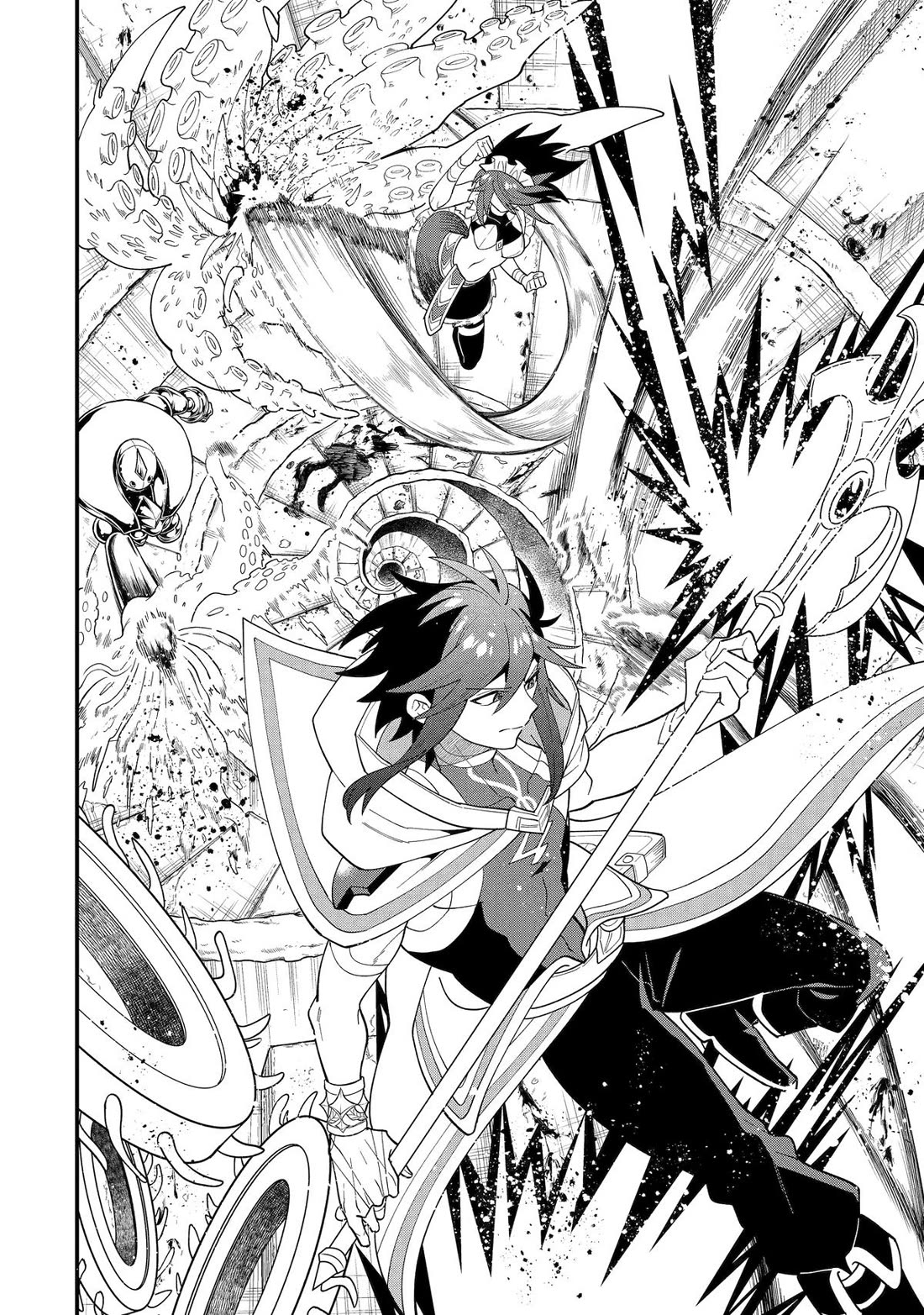 Kouryakuhon o Kushi Suru Saikyou no Mahoutsukai ~< meirei sa sero > to wa Iwa Senai Oreryuu Mao Tobatsu Saizen Ruuto ~ Chapter 65 page 28 - Chapter 65