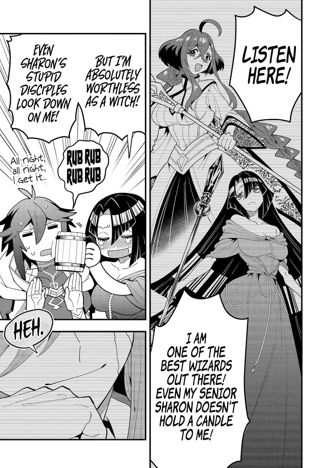 Kouryakuhon o Kushi Suru Saikyou no Mahoutsukai ~< meirei sa sero > to wa Iwa Senai Oreryuu Mao Tobatsu Saizen Ruuto ~ Chapter 65 page 9 - Chapter 65