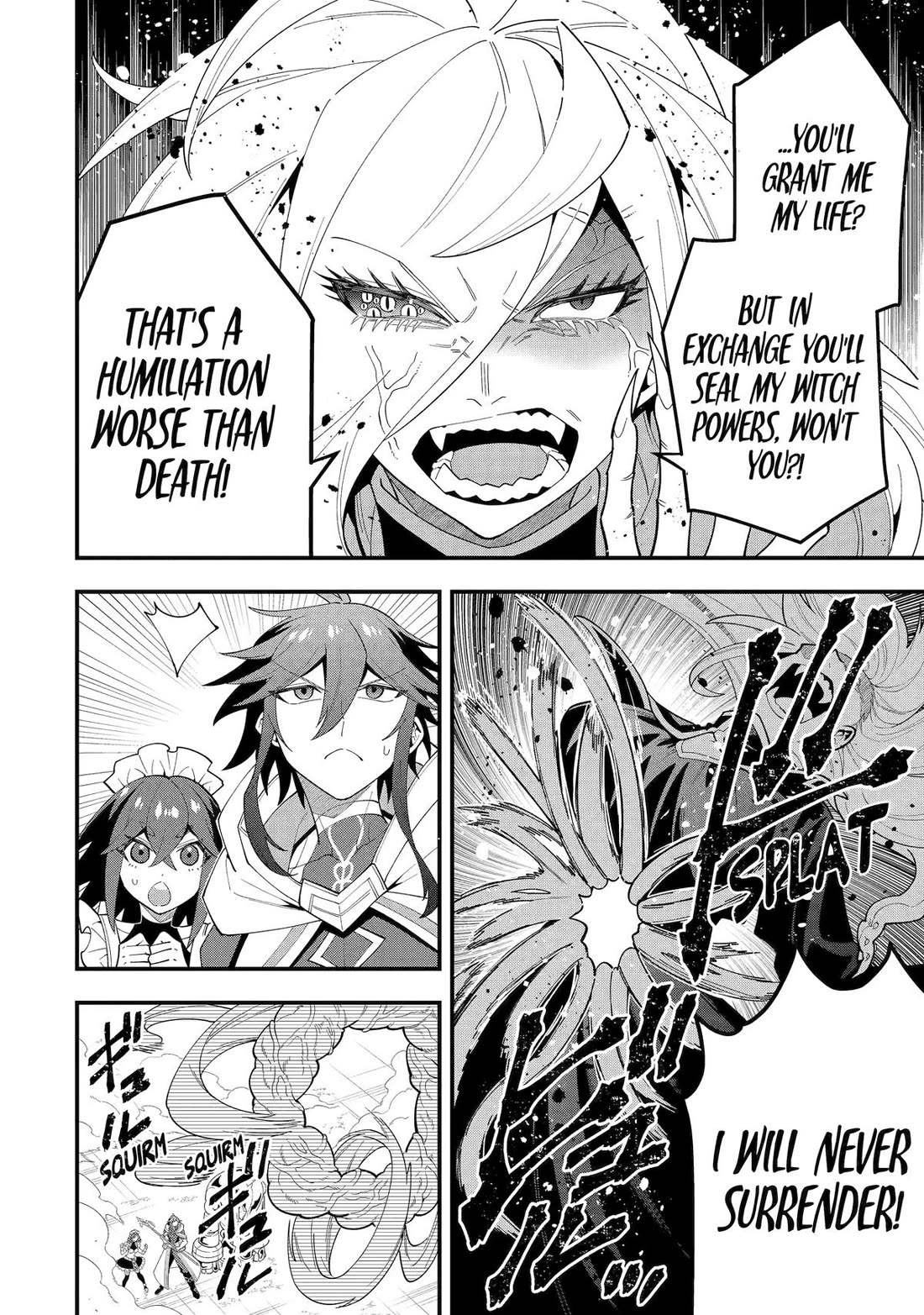 Kouryakuhon o Kushi Suru Saikyou no Mahoutsukai ~< meirei sa sero > to wa Iwa Senai Oreryuu Mao Tobatsu Saizen Ruuto ~ Chapter 66 page 10 - Chapter 66