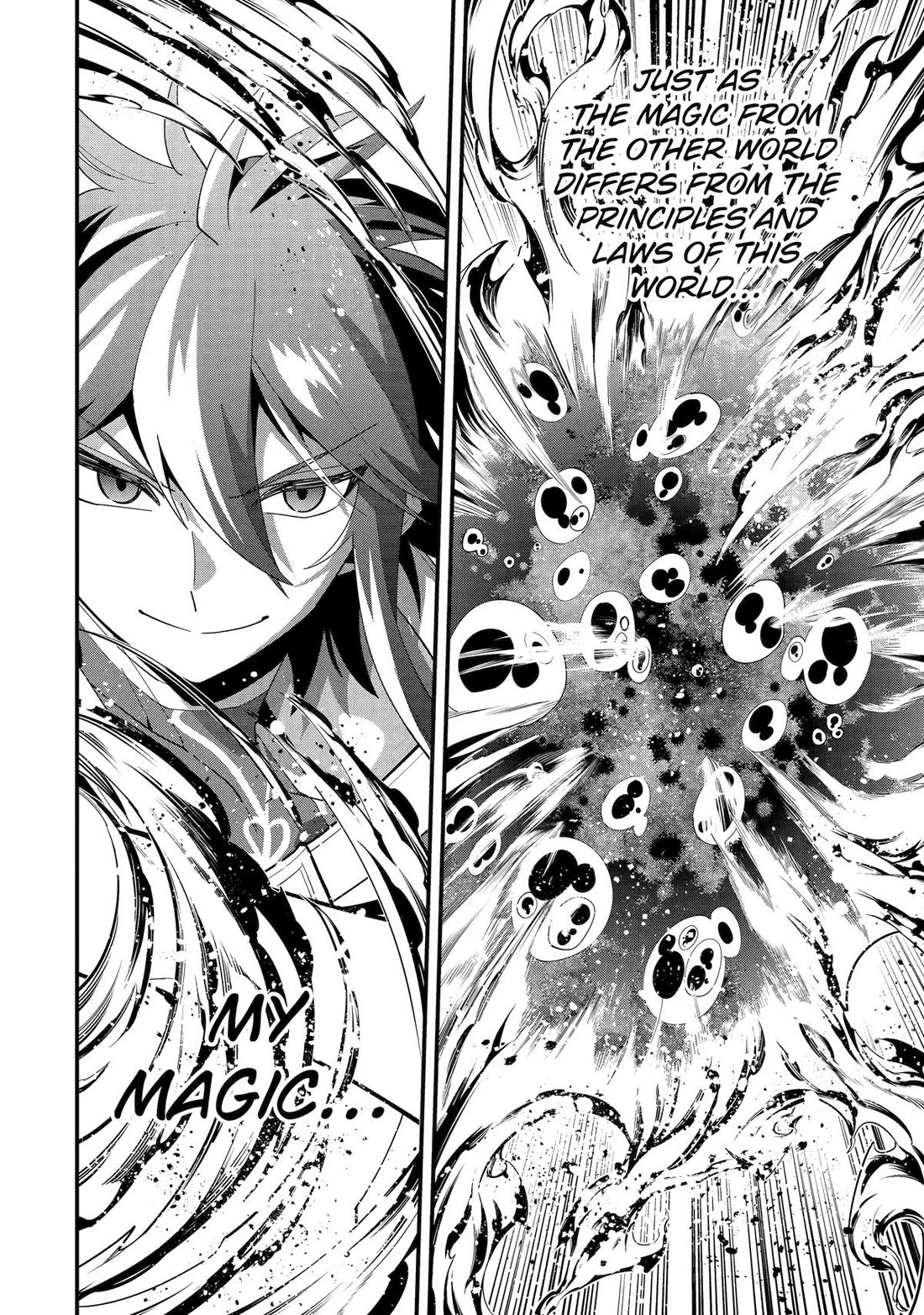 Kouryakuhon o Kushi Suru Saikyou no Mahoutsukai ~< meirei sa sero > to wa Iwa Senai Oreryuu Mao Tobatsu Saizen Ruuto ~ Chapter 66 page 18 - Chapter 66