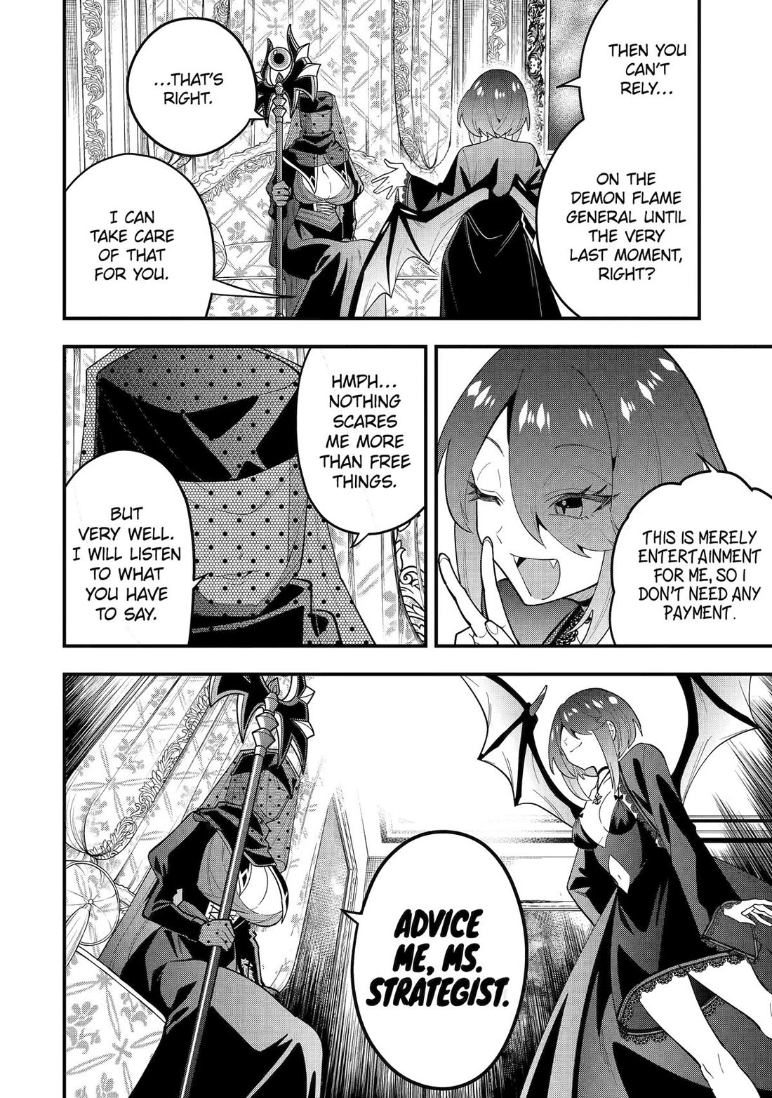 Kouryakuhon o Kushi Suru Saikyou no Mahoutsukai ~< meirei sa sero > to wa Iwa Senai Oreryuu Mao Tobatsu Saizen Ruuto ~ Chapter 66 page 30 - Chapter 66