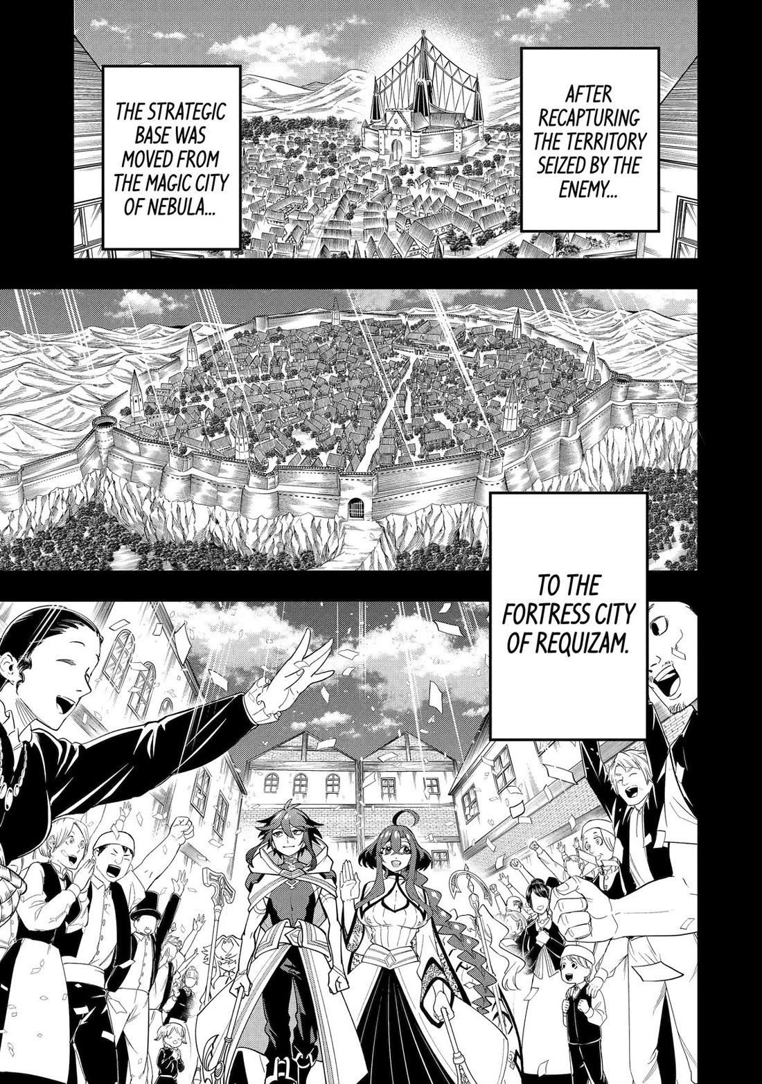 Kouryakuhon o Kushi Suru Saikyou no Mahoutsukai ~< meirei sa sero > to wa Iwa Senai Oreryuu Mao Tobatsu Saizen Ruuto ~ Chapter 67 page 3 - Chapter 67