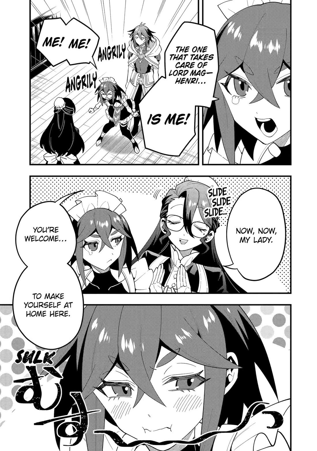 Kouryakuhon o Kushi Suru Saikyou no Mahoutsukai ~< meirei sa sero > to wa Iwa Senai Oreryuu Mao Tobatsu Saizen Ruuto ~ Chapter 67 page 5 - Chapter 67
