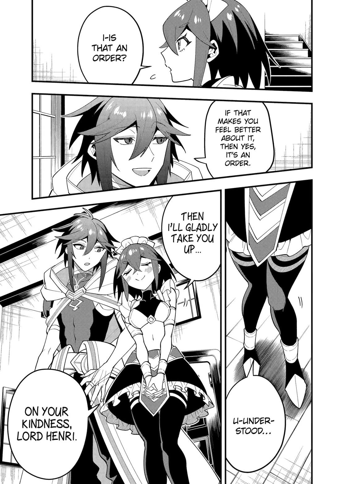 Kouryakuhon o Kushi Suru Saikyou no Mahoutsukai ~< meirei sa sero > to wa Iwa Senai Oreryuu Mao Tobatsu Saizen Ruuto ~ Chapter 67 page 7 - Chapter 67