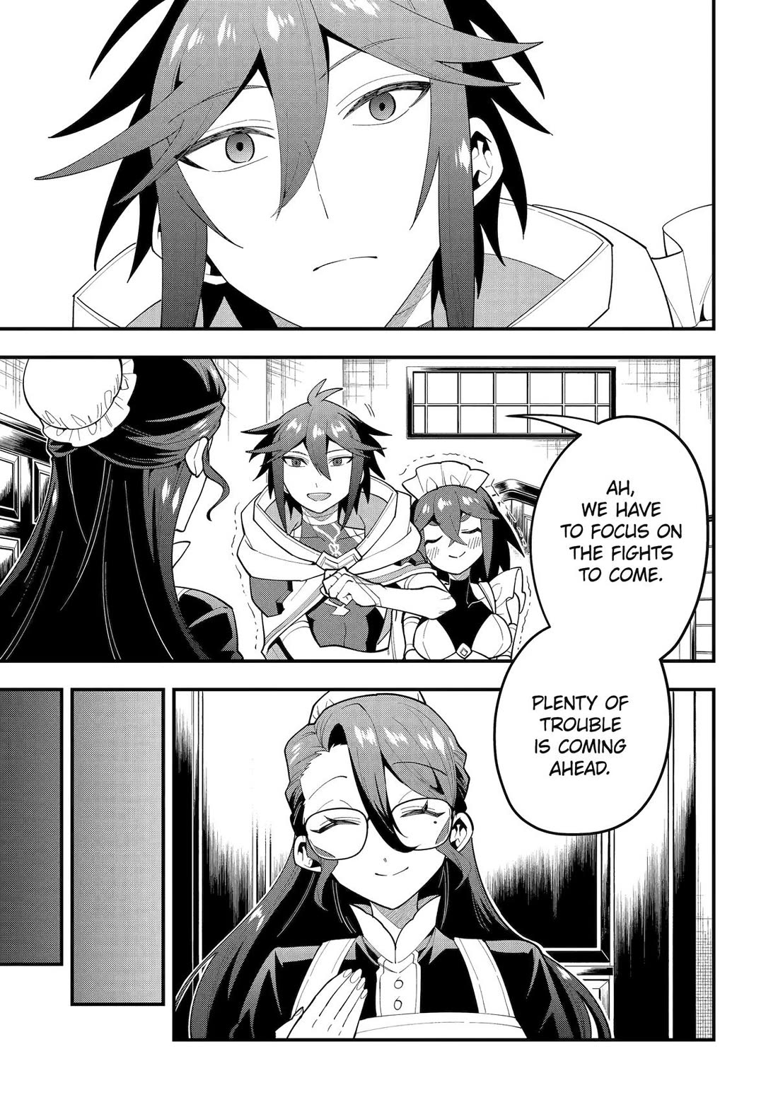 Kouryakuhon o Kushi Suru Saikyou no Mahoutsukai ~< meirei sa sero > to wa Iwa Senai Oreryuu Mao Tobatsu Saizen Ruuto ~ Chapter 67 page 9 - Chapter 67