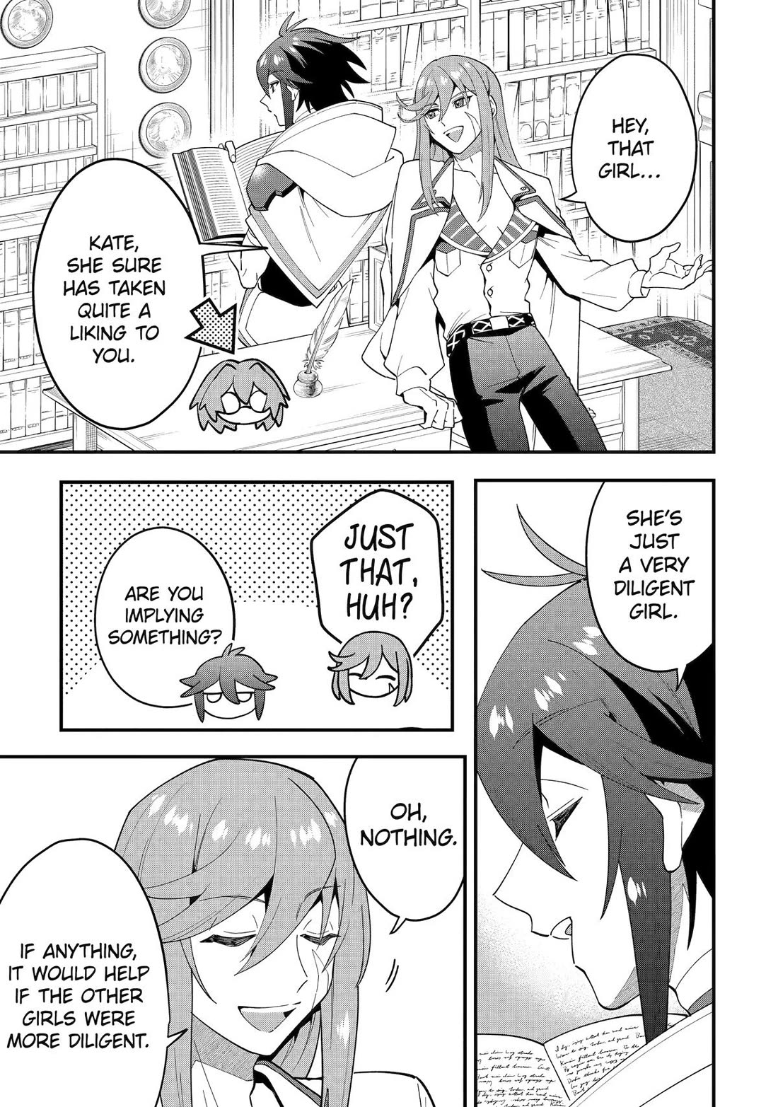 Kouryakuhon o Kushi Suru Saikyou no Mahoutsukai ~< meirei sa sero > to wa Iwa Senai Oreryuu Mao Tobatsu Saizen Ruuto ~ Chapter 68 page 1 - Chapter 68