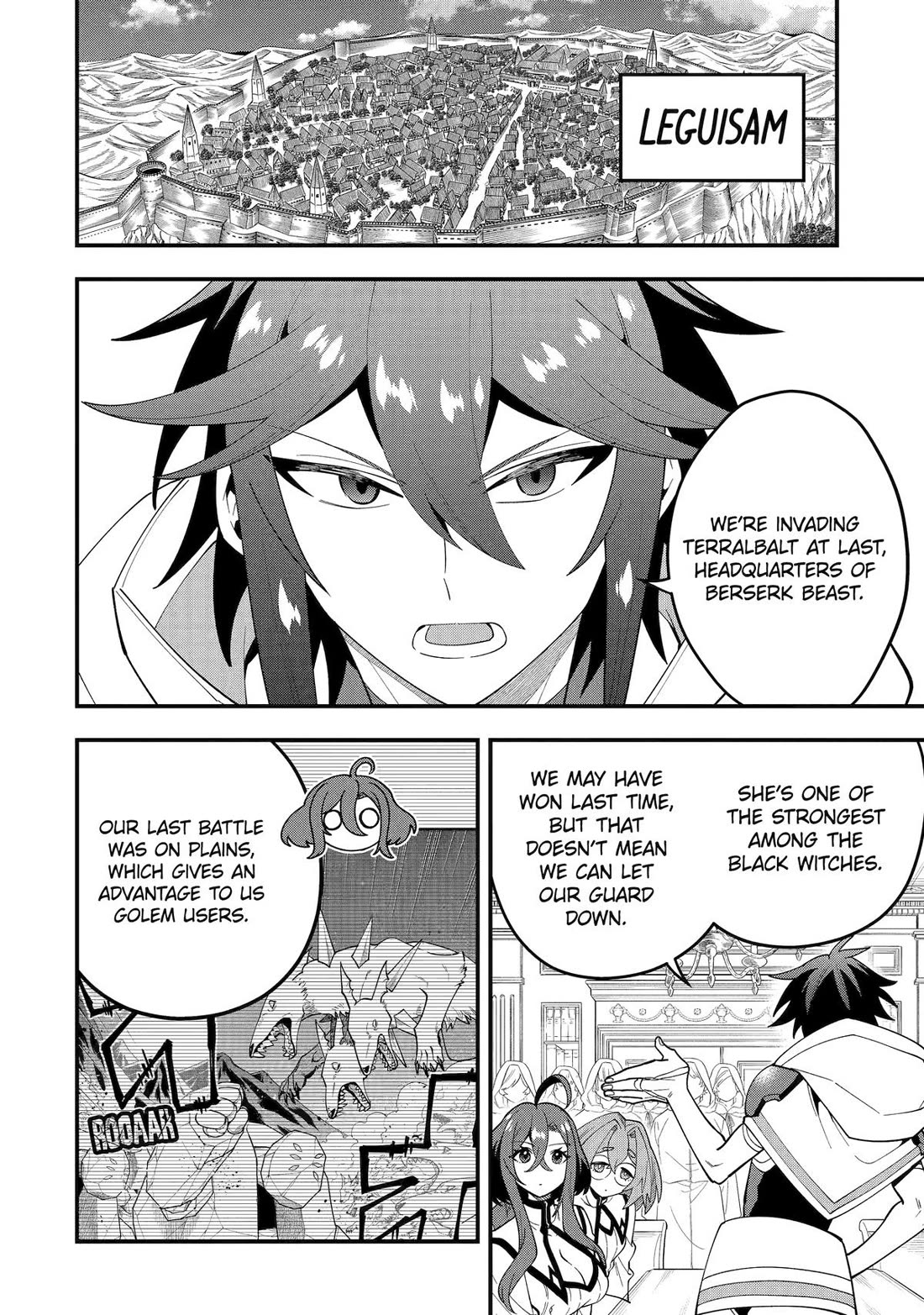 Kouryakuhon o Kushi Suru Saikyou no Mahoutsukai ~< meirei sa sero > to wa Iwa Senai Oreryuu Mao Tobatsu Saizen Ruuto ~ Chapter 68 page 18 - Chapter 68