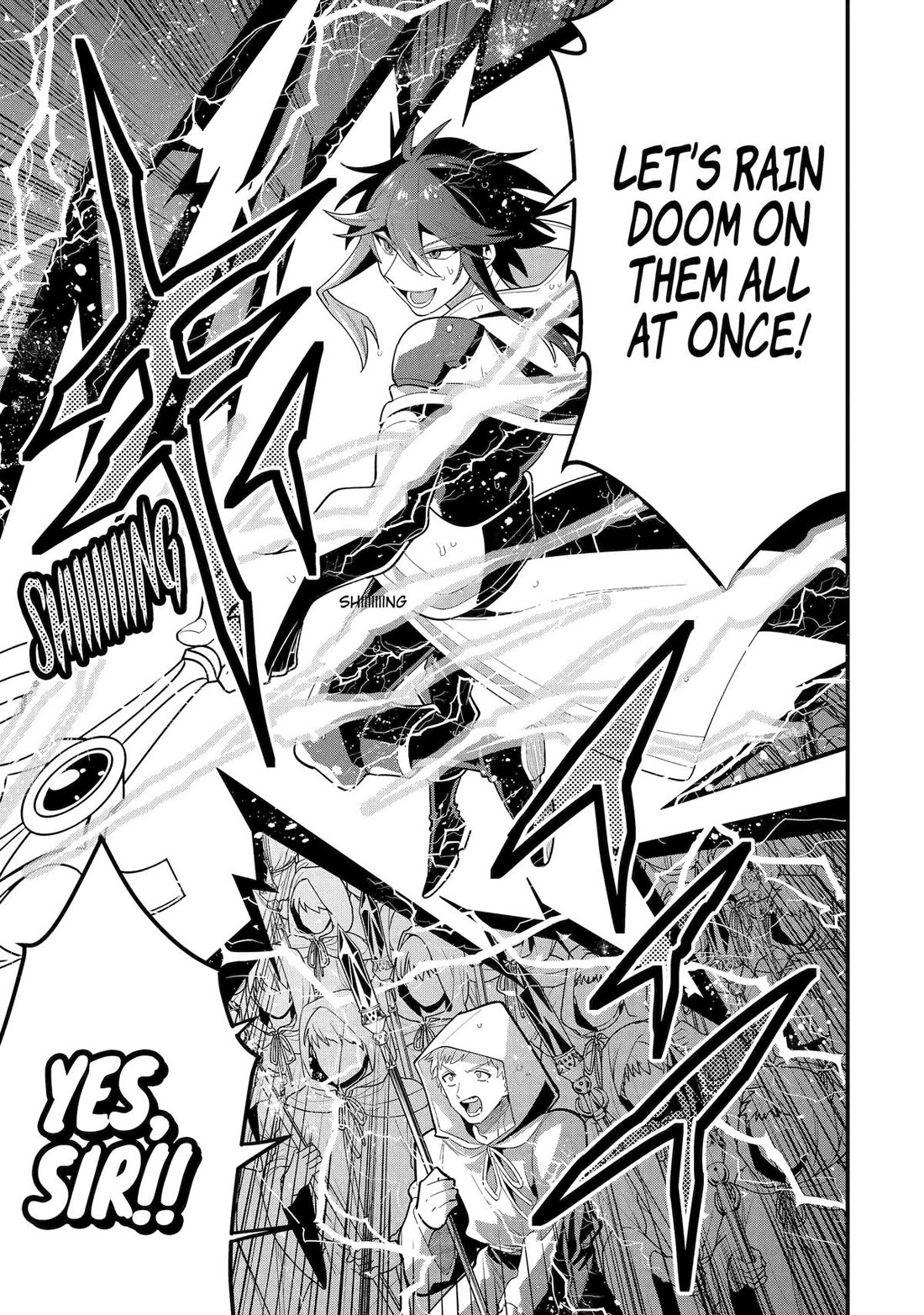 Kouryakuhon o Kushi Suru Saikyou no Mahoutsukai ~< meirei sa sero > to wa Iwa Senai Oreryuu Mao Tobatsu Saizen Ruuto ~ Chapter 69 page 13 - Chapter 69