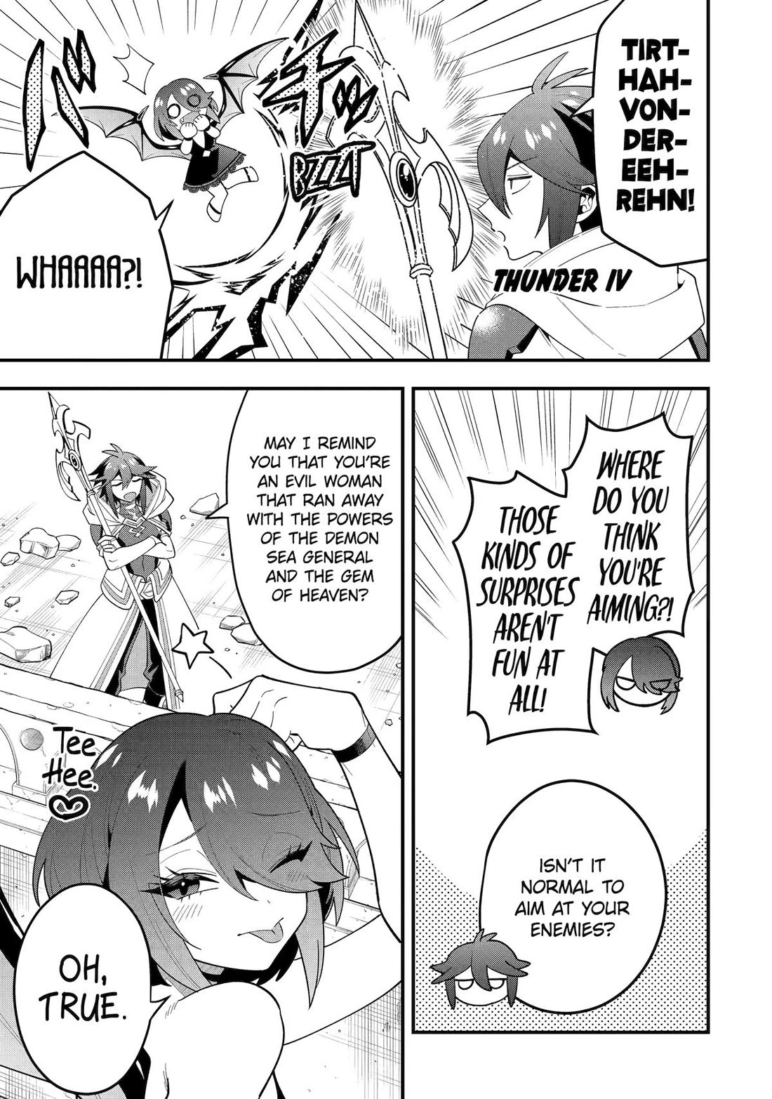 Kouryakuhon o Kushi Suru Saikyou no Mahoutsukai ~< meirei sa sero > to wa Iwa Senai Oreryuu Mao Tobatsu Saizen Ruuto ~ Chapter 69 page 29 - Chapter 69