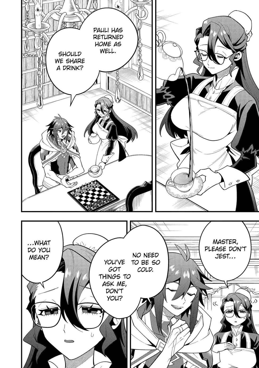 Kouryakuhon o Kushi Suru Saikyou no Mahoutsukai ~< meirei sa sero > to wa Iwa Senai Oreryuu Mao Tobatsu Saizen Ruuto ~ Chapter 70 page 12 - Chapter 70