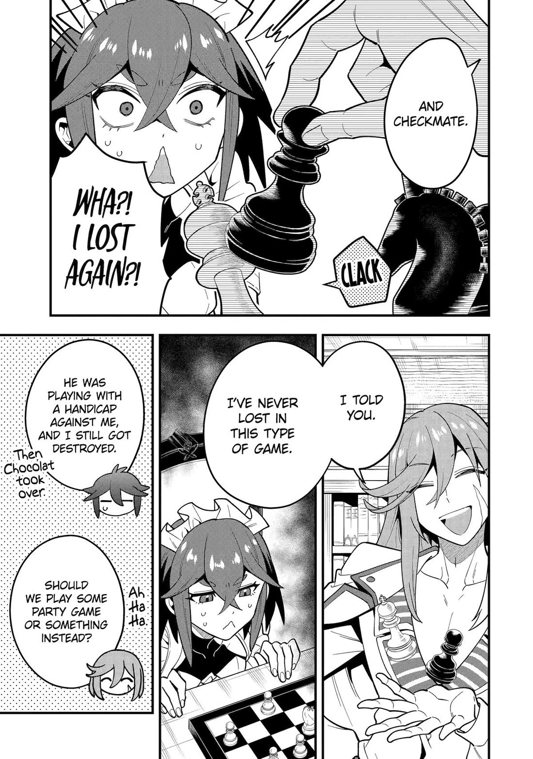 Kouryakuhon o Kushi Suru Saikyou no Mahoutsukai ~< meirei sa sero > to wa Iwa Senai Oreryuu Mao Tobatsu Saizen Ruuto ~ Chapter 70 page 5 - Chapter 70