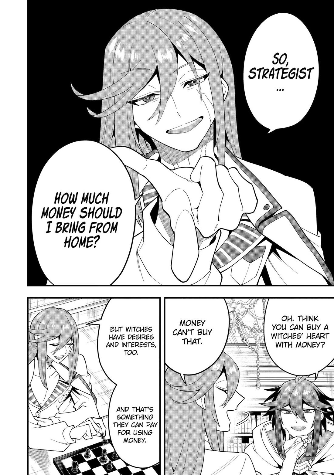 Kouryakuhon o Kushi Suru Saikyou no Mahoutsukai ~< meirei sa sero > to wa Iwa Senai Oreryuu Mao Tobatsu Saizen Ruuto ~ Chapter 70 page 8 - Chapter 70