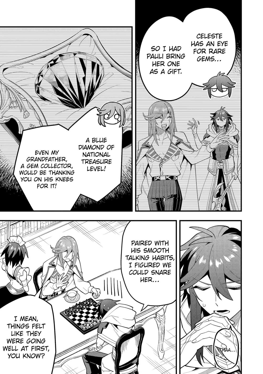 Kouryakuhon o Kushi Suru Saikyou no Mahoutsukai ~< meirei sa sero > to wa Iwa Senai Oreryuu Mao Tobatsu Saizen Ruuto ~ Chapter 71 page 11 - Chapter 71