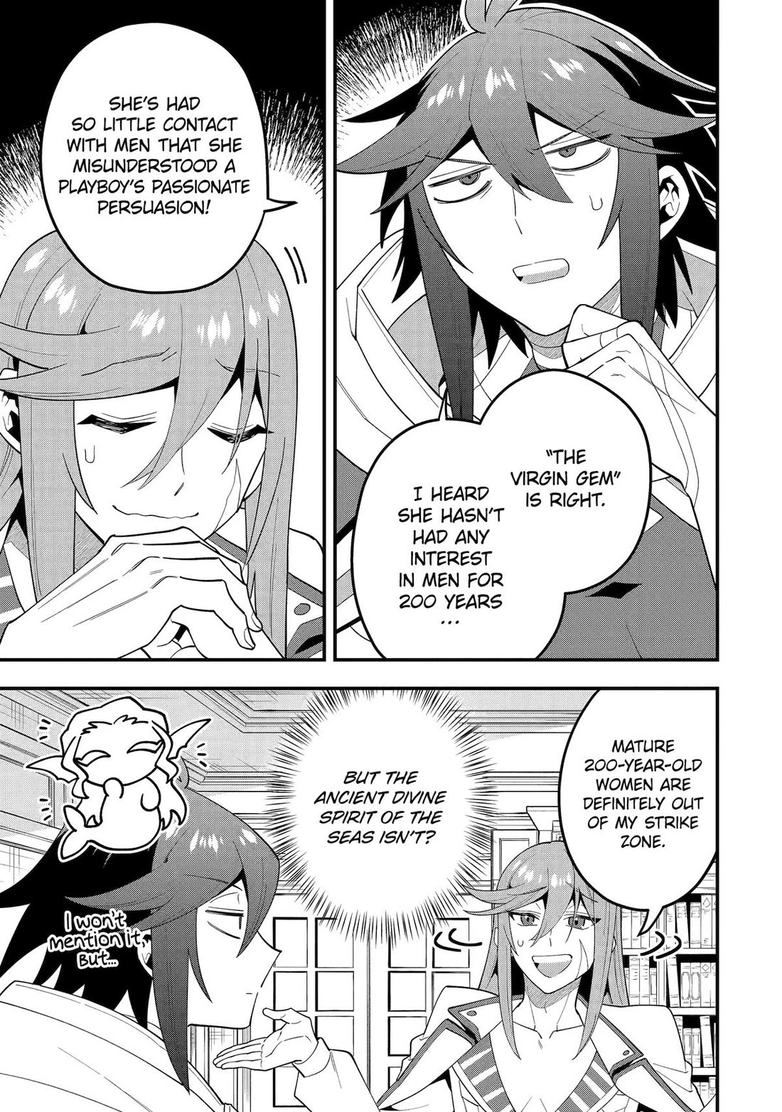 Kouryakuhon o Kushi Suru Saikyou no Mahoutsukai ~< meirei sa sero > to wa Iwa Senai Oreryuu Mao Tobatsu Saizen Ruuto ~ Chapter 71 page 15 - Chapter 71