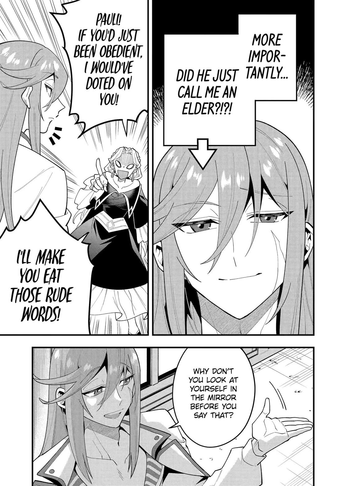 Kouryakuhon o Kushi Suru Saikyou no Mahoutsukai ~< meirei sa sero > to wa Iwa Senai Oreryuu Mao Tobatsu Saizen Ruuto ~ Chapter 71 page 25 - Chapter 71