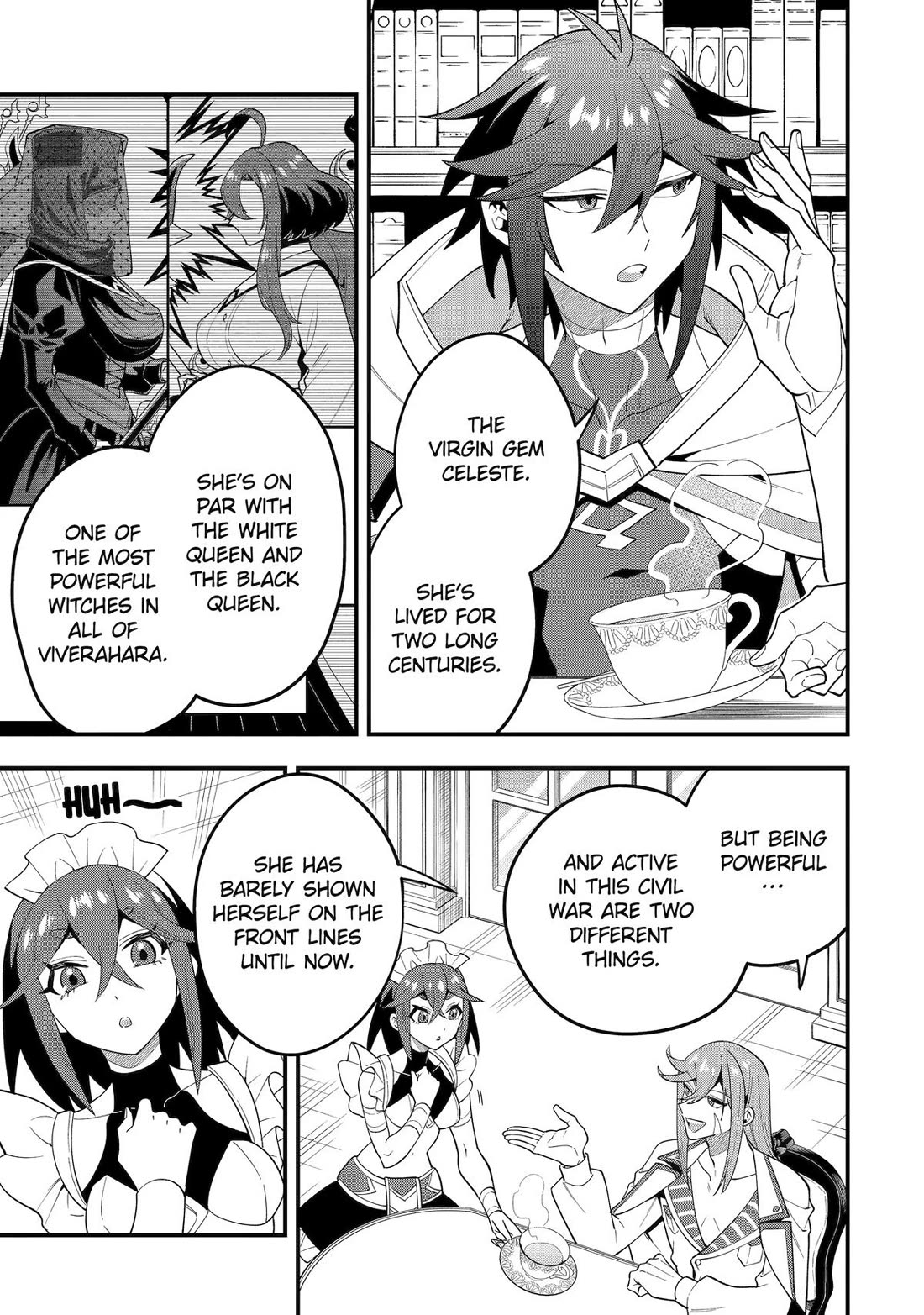Kouryakuhon o Kushi Suru Saikyou no Mahoutsukai ~< meirei sa sero > to wa Iwa Senai Oreryuu Mao Tobatsu Saizen Ruuto ~ Chapter 71 page 9 - Chapter 71