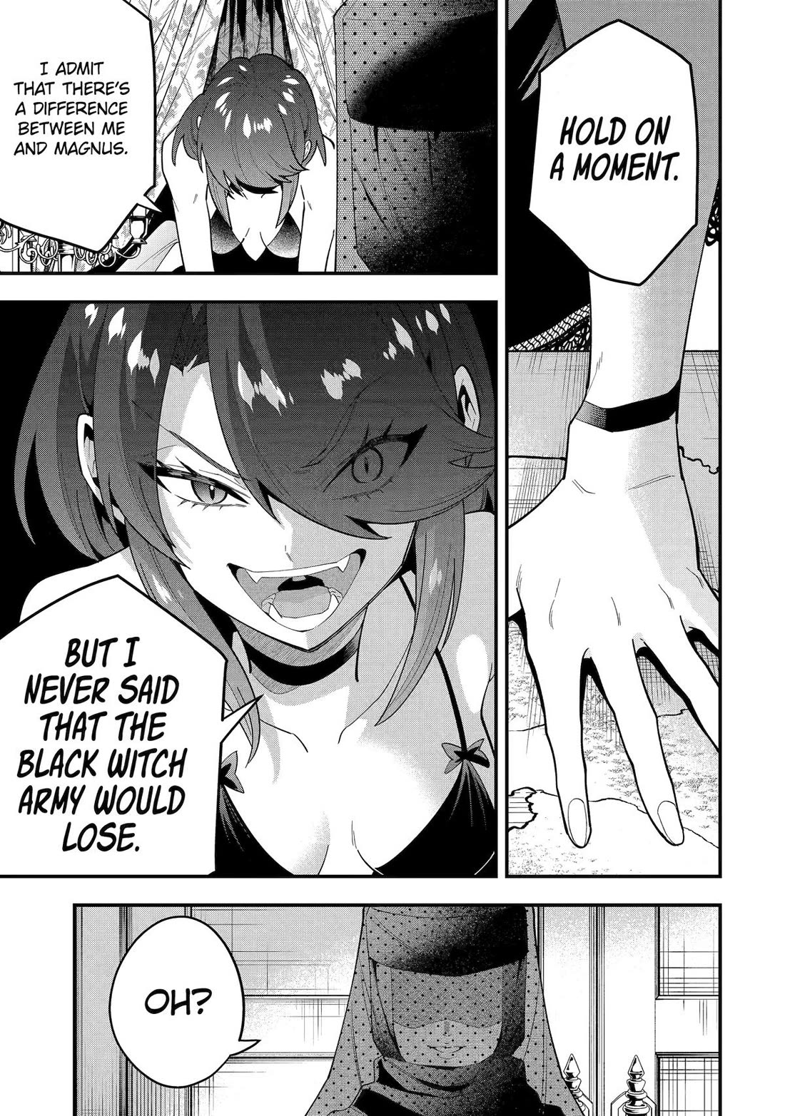 Kouryakuhon o Kushi Suru Saikyou no Mahoutsukai ~< meirei sa sero > to wa Iwa Senai Oreryuu Mao Tobatsu Saizen Ruuto ~ Chapter 72 page 13 - Chapter 72
