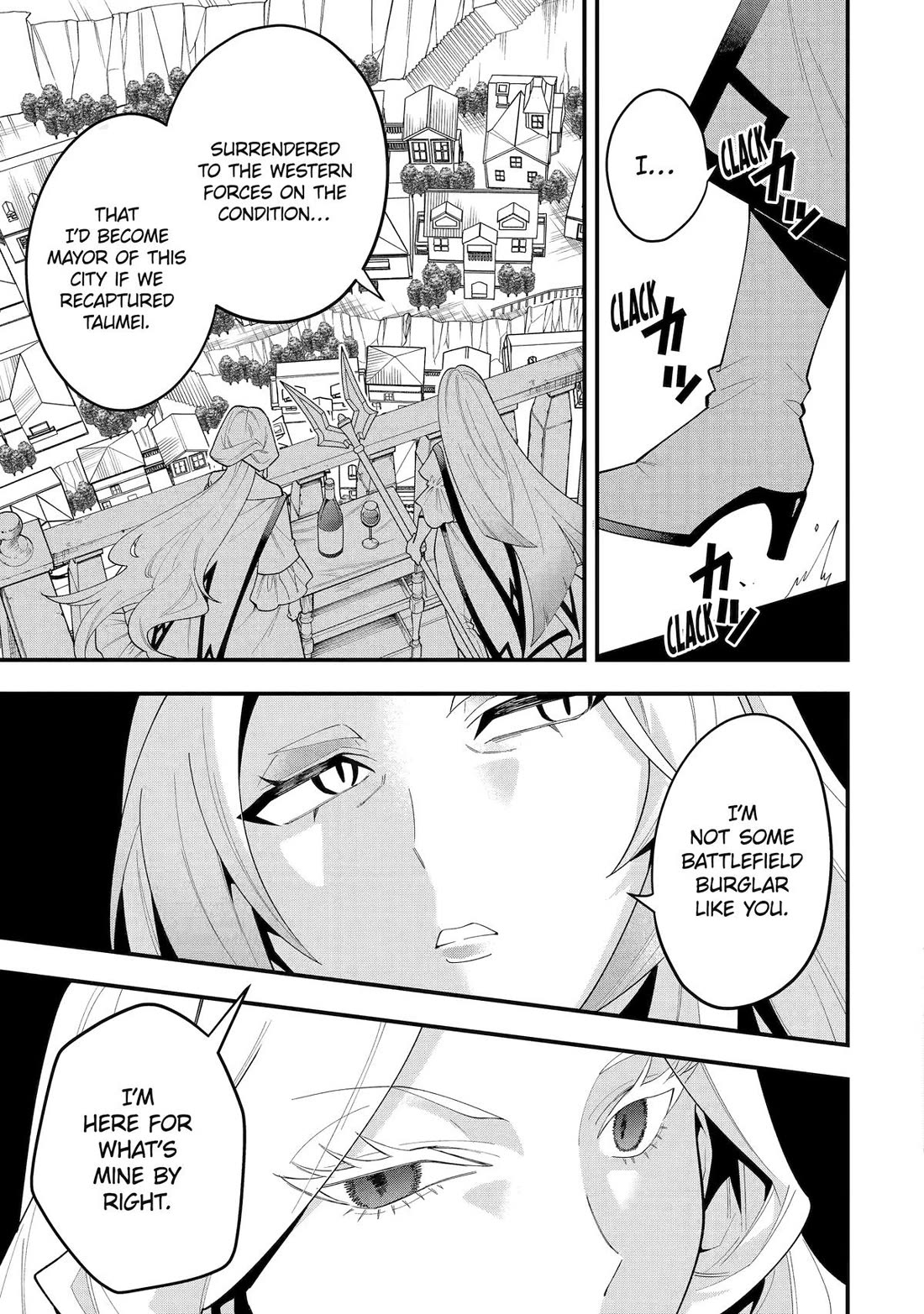 Kouryakuhon o Kushi Suru Saikyou no Mahoutsukai ~< meirei sa sero > to wa Iwa Senai Oreryuu Mao Tobatsu Saizen Ruuto ~ Chapter 72 page 25 - Chapter 72
