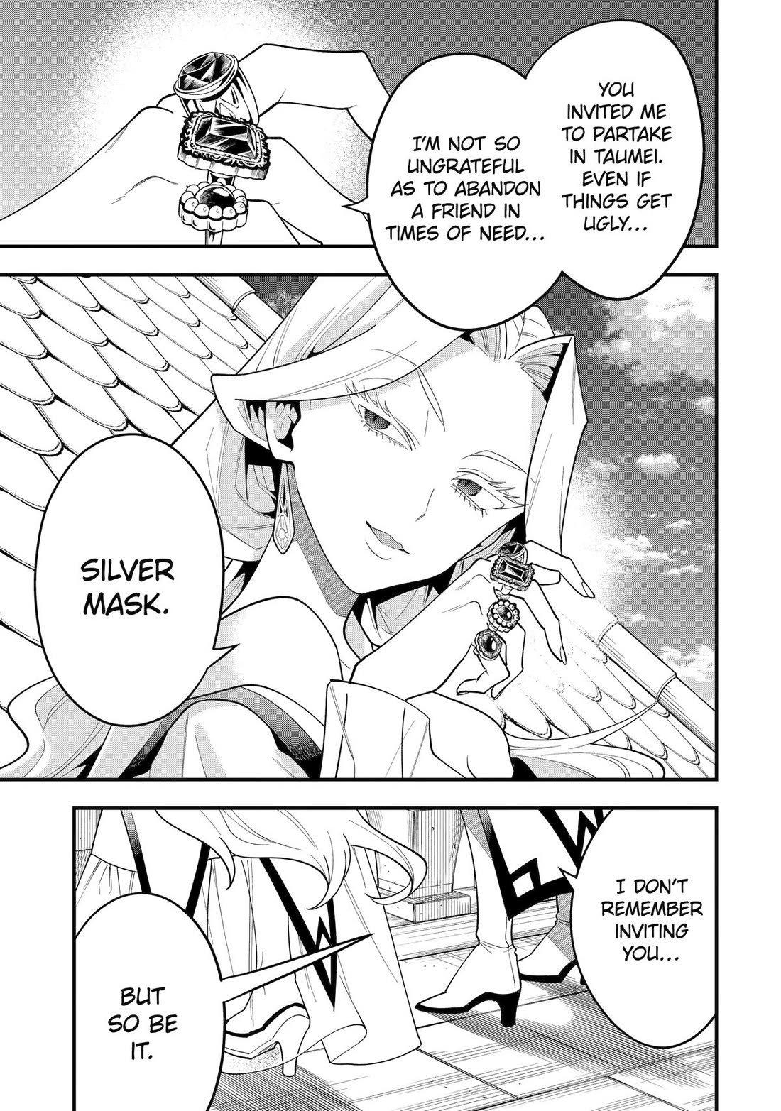 Kouryakuhon o Kushi Suru Saikyou no Mahoutsukai ~< meirei sa sero > to wa Iwa Senai Oreryuu Mao Tobatsu Saizen Ruuto ~ Chapter 72 page 35 - Chapter 72