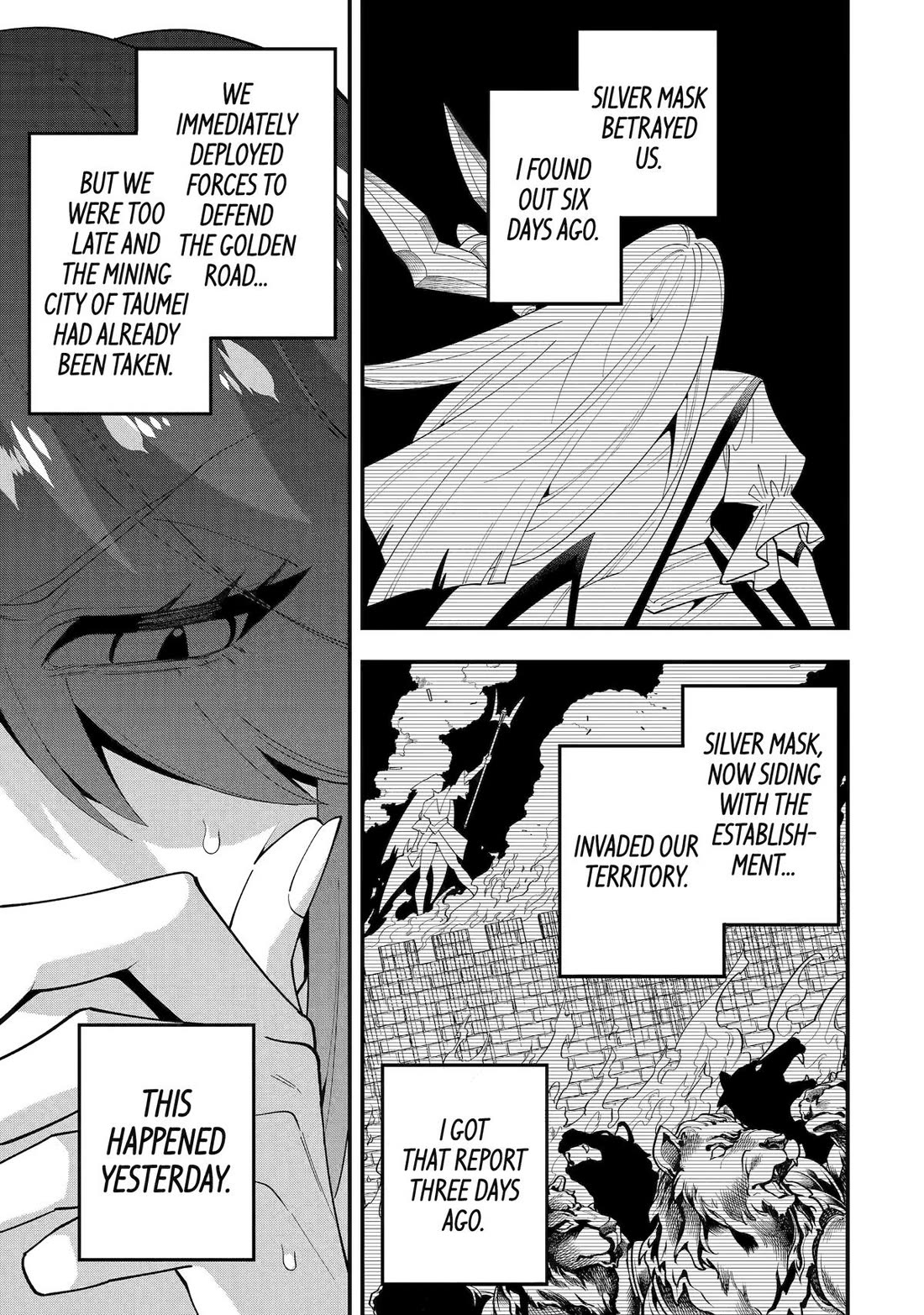 Kouryakuhon o Kushi Suru Saikyou no Mahoutsukai ~< meirei sa sero > to wa Iwa Senai Oreryuu Mao Tobatsu Saizen Ruuto ~ Chapter 72 page 7 - Chapter 72