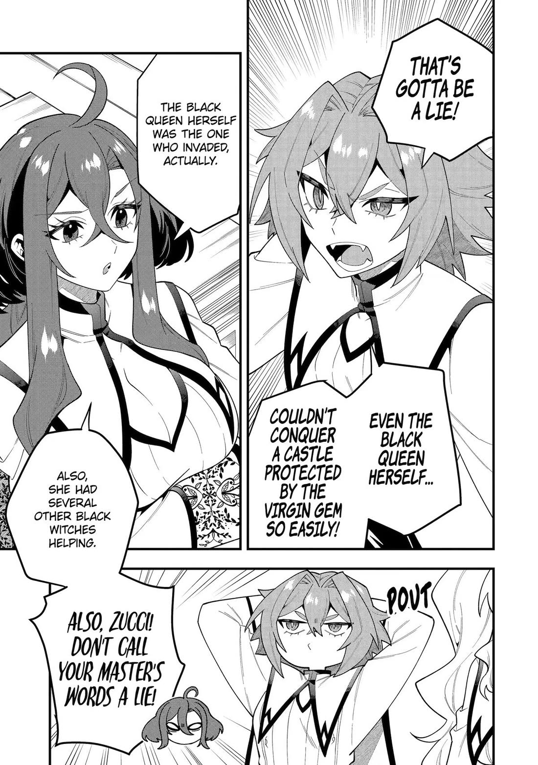 Kouryakuhon o Kushi Suru Saikyou no Mahoutsukai ~< meirei sa sero > to wa Iwa Senai Oreryuu Mao Tobatsu Saizen Ruuto ~ Chapter 73 page 11 - Chapter 73