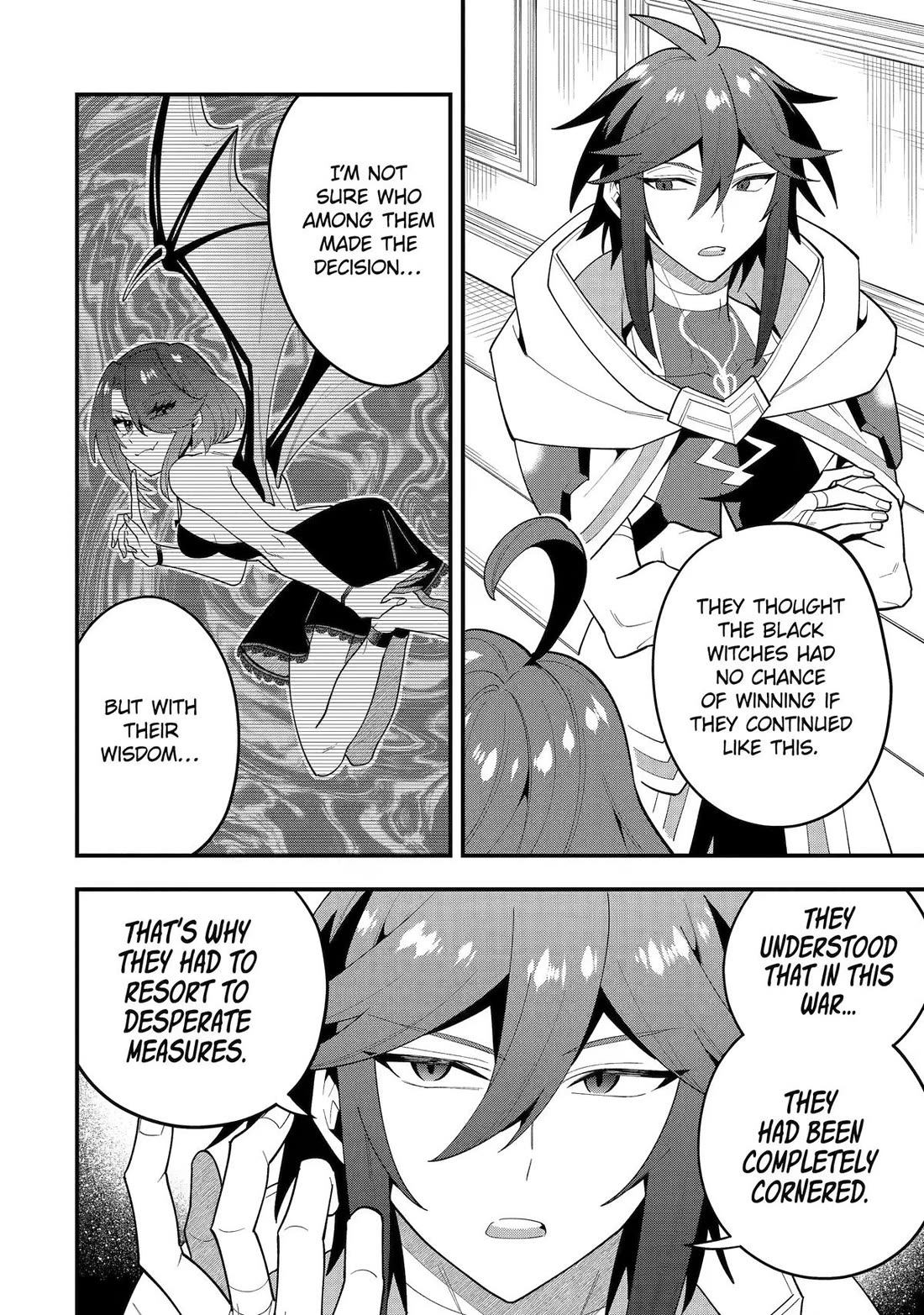 Kouryakuhon o Kushi Suru Saikyou no Mahoutsukai ~< meirei sa sero > to wa Iwa Senai Oreryuu Mao Tobatsu Saizen Ruuto ~ Chapter 73 page 14 - Chapter 73