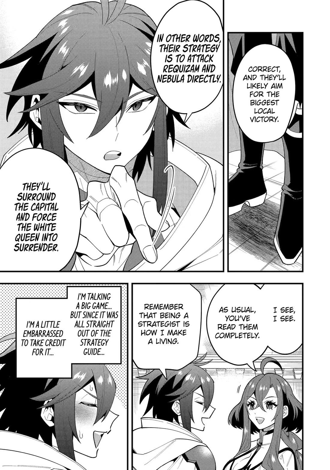 Kouryakuhon o Kushi Suru Saikyou no Mahoutsukai ~< meirei sa sero > to wa Iwa Senai Oreryuu Mao Tobatsu Saizen Ruuto ~ Chapter 73 page 17 - Chapter 73