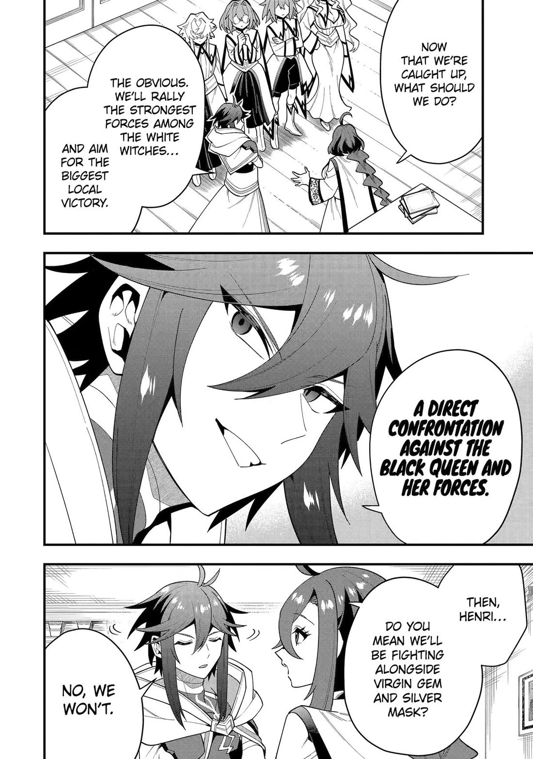 Kouryakuhon o Kushi Suru Saikyou no Mahoutsukai ~< meirei sa sero > to wa Iwa Senai Oreryuu Mao Tobatsu Saizen Ruuto ~ Chapter 73 page 18 - Chapter 73