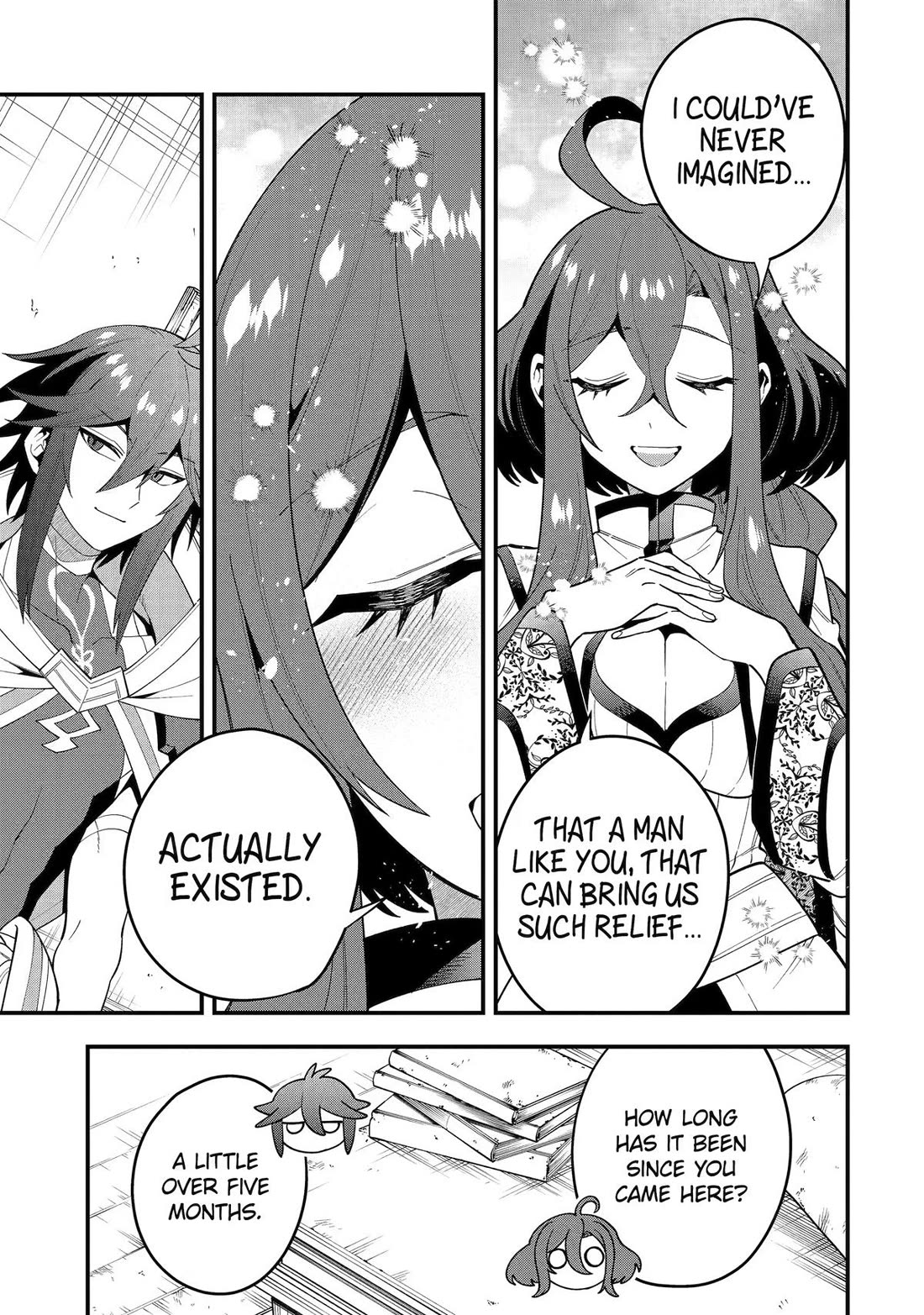 Kouryakuhon o Kushi Suru Saikyou no Mahoutsukai ~< meirei sa sero > to wa Iwa Senai Oreryuu Mao Tobatsu Saizen Ruuto ~ Chapter 73 page 23 - Chapter 73