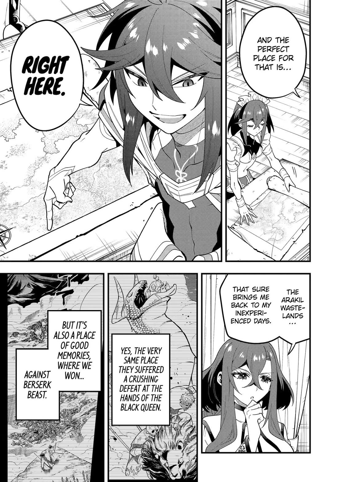 Kouryakuhon o Kushi Suru Saikyou no Mahoutsukai ~< meirei sa sero > to wa Iwa Senai Oreryuu Mao Tobatsu Saizen Ruuto ~ Chapter 73 page 27 - Chapter 73
