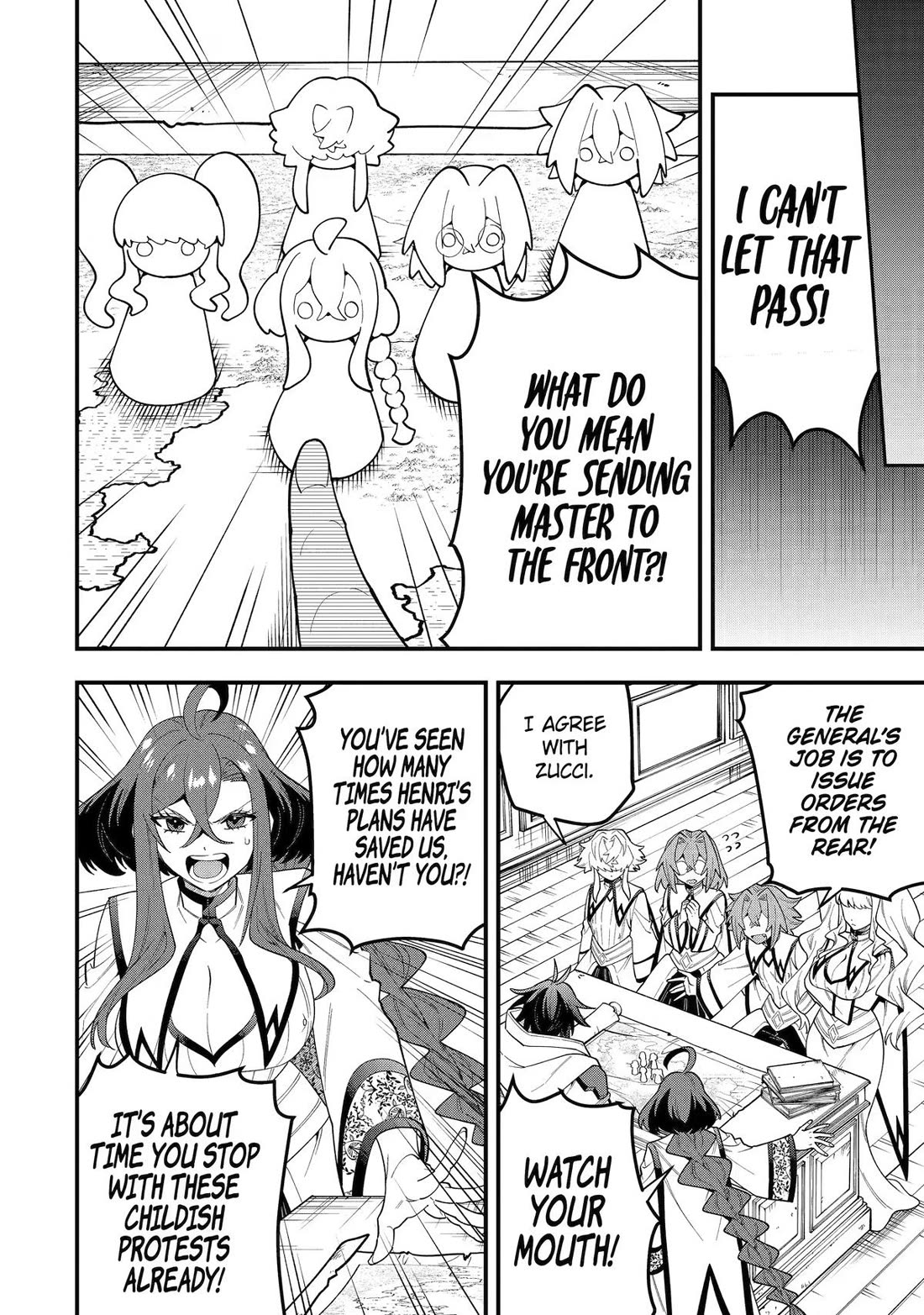 Kouryakuhon o Kushi Suru Saikyou no Mahoutsukai ~< meirei sa sero > to wa Iwa Senai Oreryuu Mao Tobatsu Saizen Ruuto ~ Chapter 73 page 28 - Chapter 73
