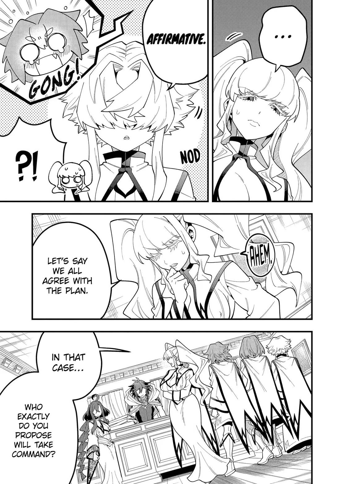 Kouryakuhon o Kushi Suru Saikyou no Mahoutsukai ~< meirei sa sero > to wa Iwa Senai Oreryuu Mao Tobatsu Saizen Ruuto ~ Chapter 73 page 33 - Chapter 73