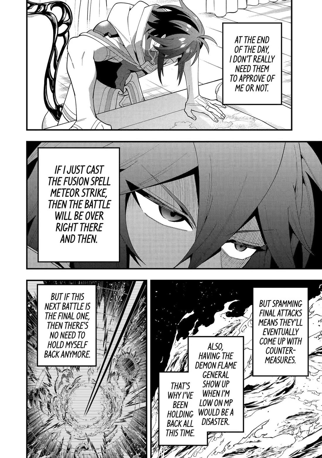Kouryakuhon o Kushi Suru Saikyou no Mahoutsukai ~< meirei sa sero > to wa Iwa Senai Oreryuu Mao Tobatsu Saizen Ruuto ~ Chapter 73 page 36 - Chapter 73