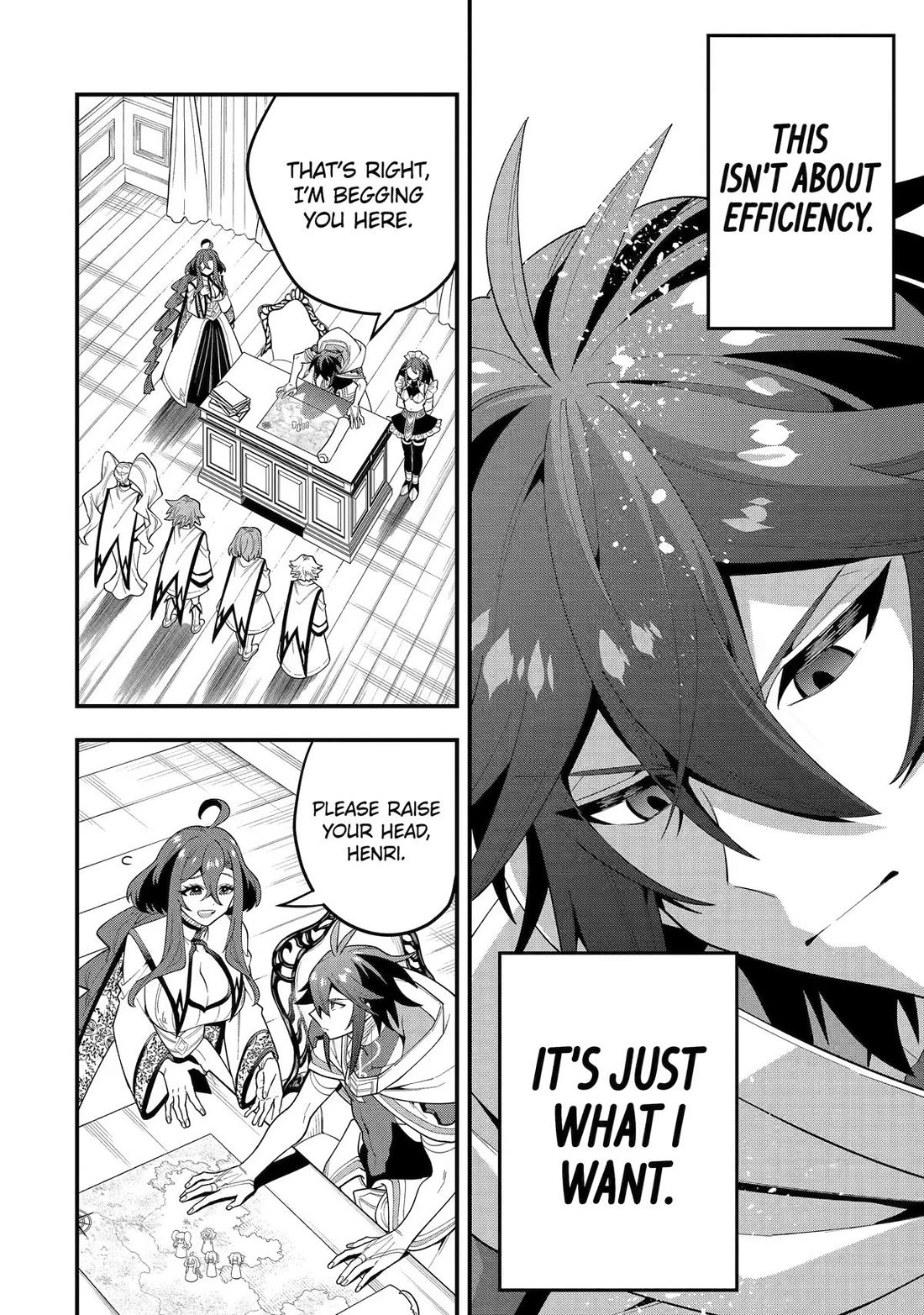Kouryakuhon o Kushi Suru Saikyou no Mahoutsukai ~< meirei sa sero > to wa Iwa Senai Oreryuu Mao Tobatsu Saizen Ruuto ~ Chapter 73 page 40 - Chapter 73
