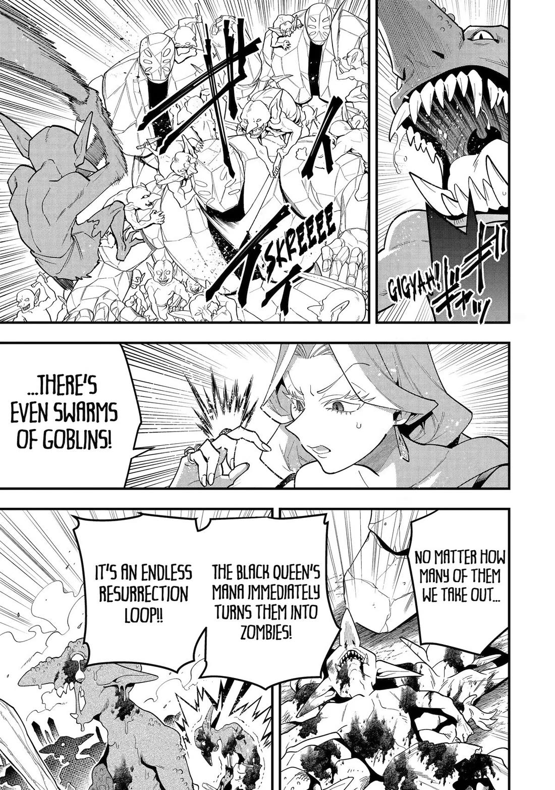 Kouryakuhon o Kushi Suru Saikyou no Mahoutsukai ~< meirei sa sero > to wa Iwa Senai Oreryuu Mao Tobatsu Saizen Ruuto ~ Chapter 73 page 5 - Chapter 73