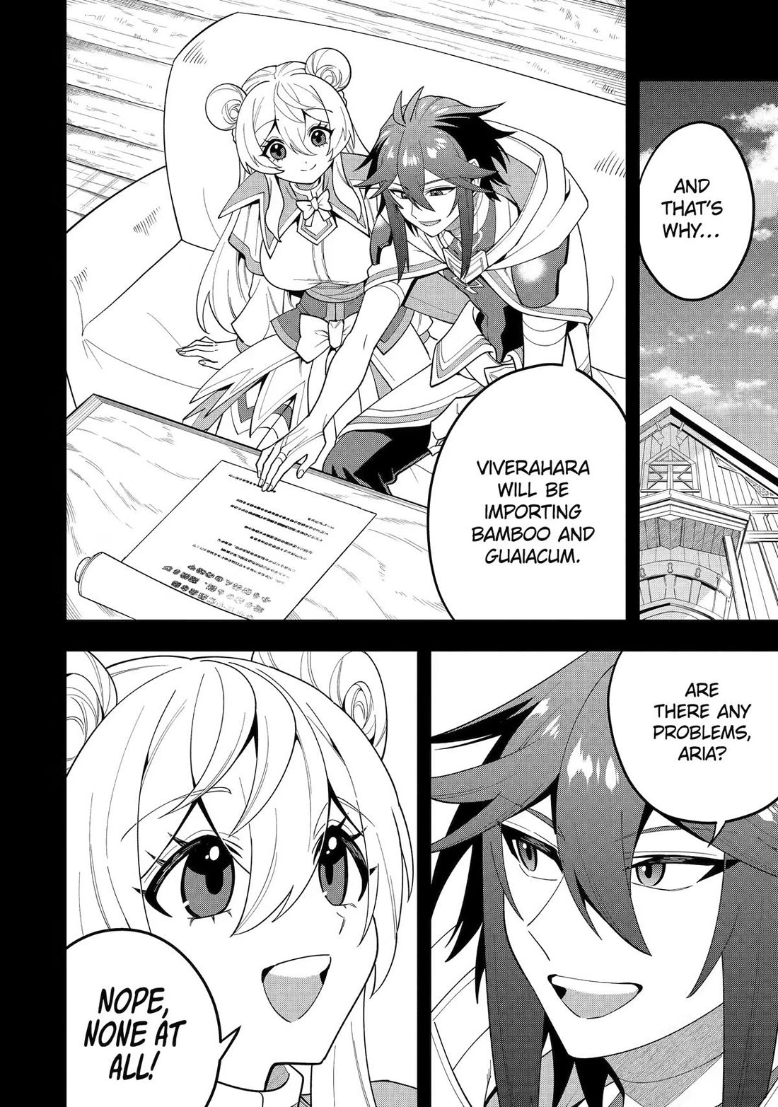 Kouryakuhon o Kushi Suru Saikyou no Mahoutsukai ~< meirei sa sero > to wa Iwa Senai Oreryuu Mao Tobatsu Saizen Ruuto ~ Chapter 74 page 34 - Chapter 74
