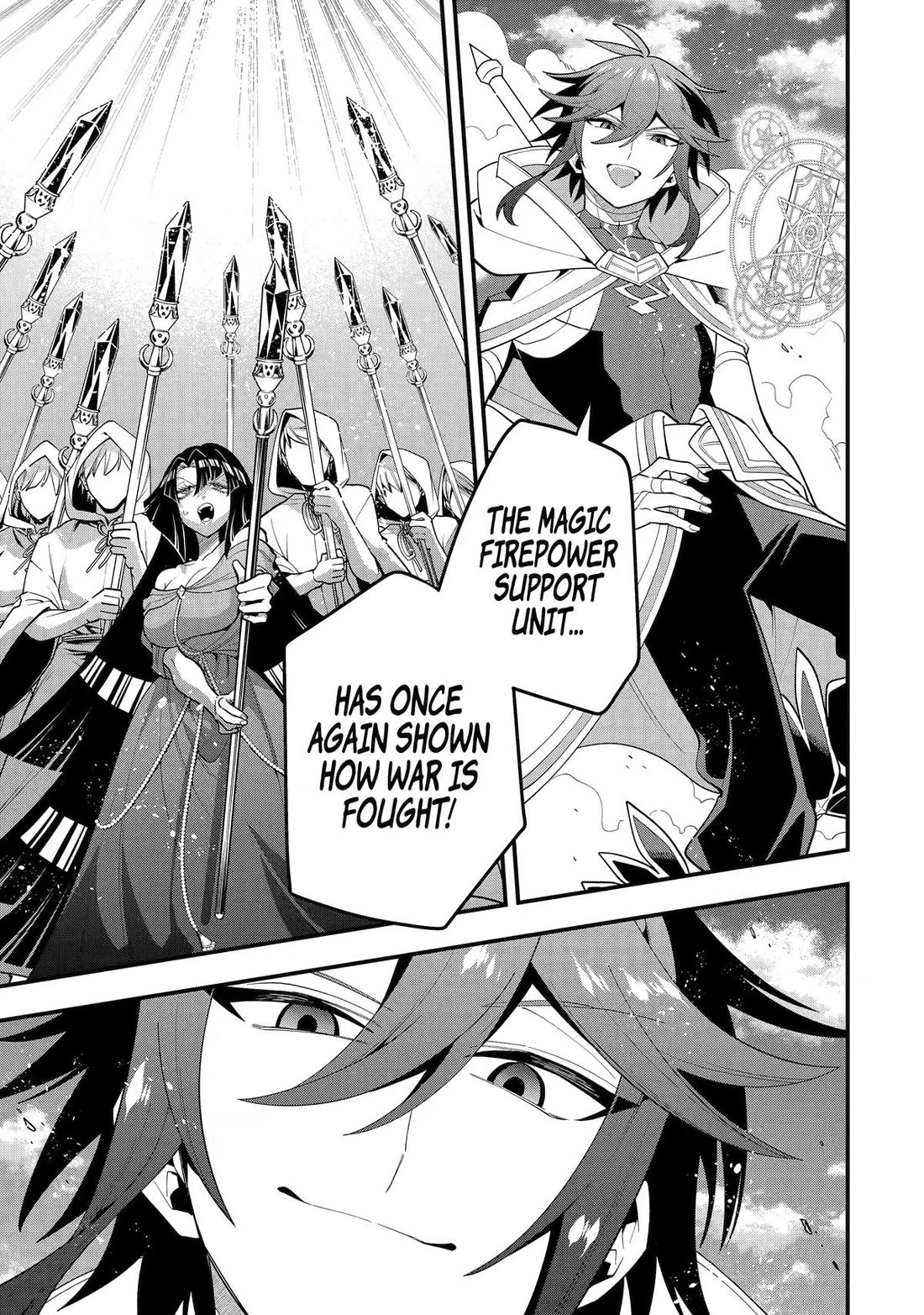 Kouryakuhon o Kushi Suru Saikyou no Mahoutsukai ~< meirei sa sero > to wa Iwa Senai Oreryuu Mao Tobatsu Saizen Ruuto ~ Chapter 75 page 21 - Chapter 75