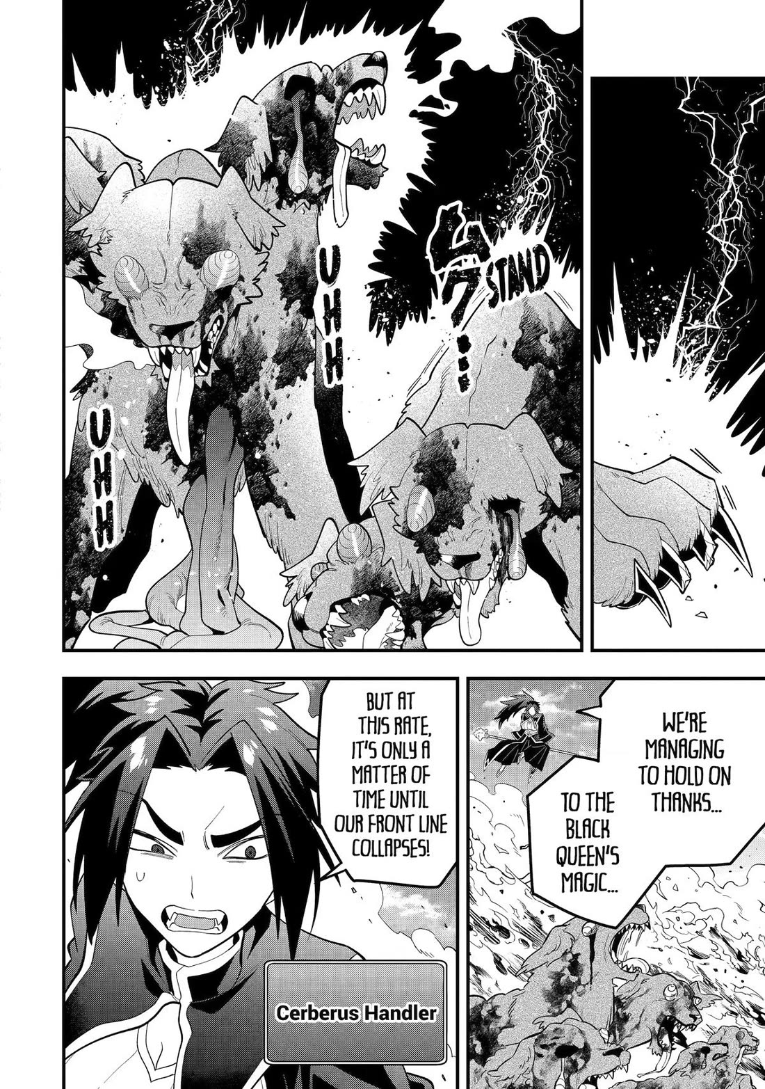 Kouryakuhon o Kushi Suru Saikyou no Mahoutsukai ~< meirei sa sero > to wa Iwa Senai Oreryuu Mao Tobatsu Saizen Ruuto ~ Chapter 75 page 8 - Chapter 75