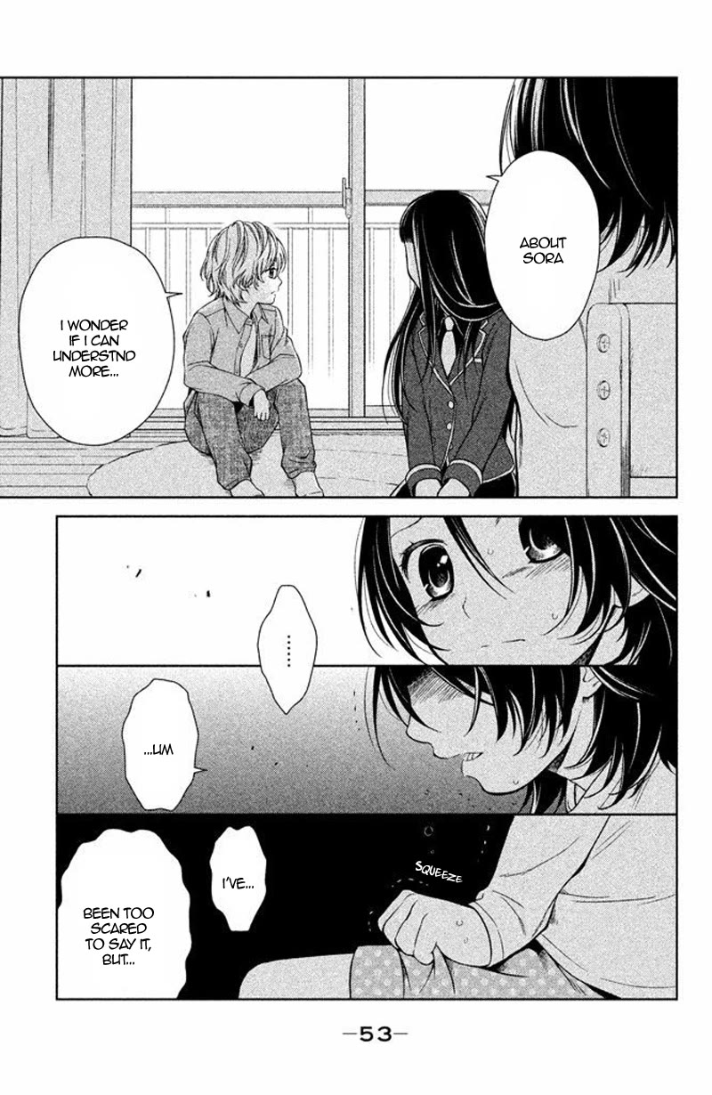 Kousha no Ura ni wa Tenshi ga Umerarete Iru Chapter 14 page 6 - Chapter 14: Seat Number 14: Sorano Maria (part 2)
